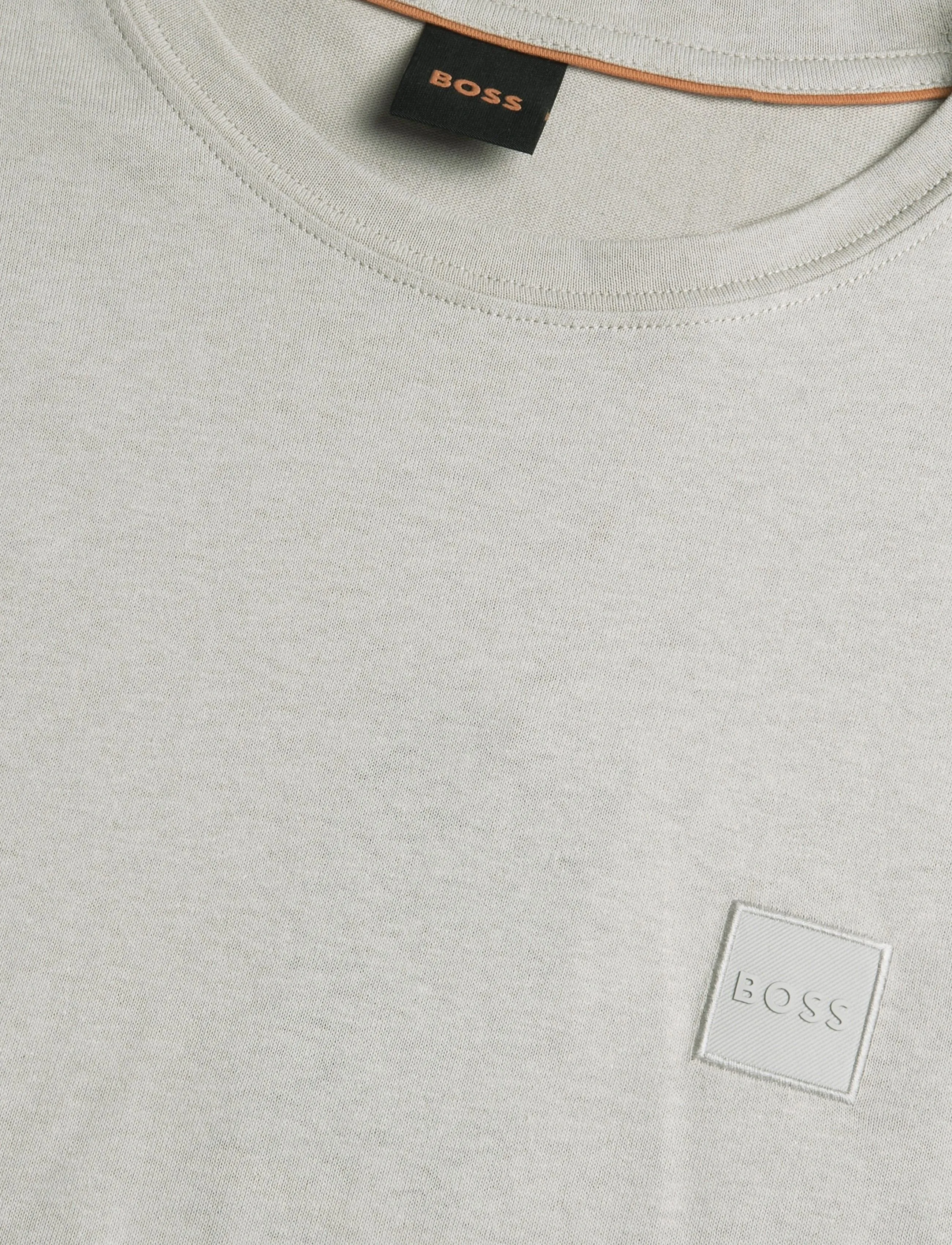 BOSS - Tacks - långärmade t-shirts - light beige - 2