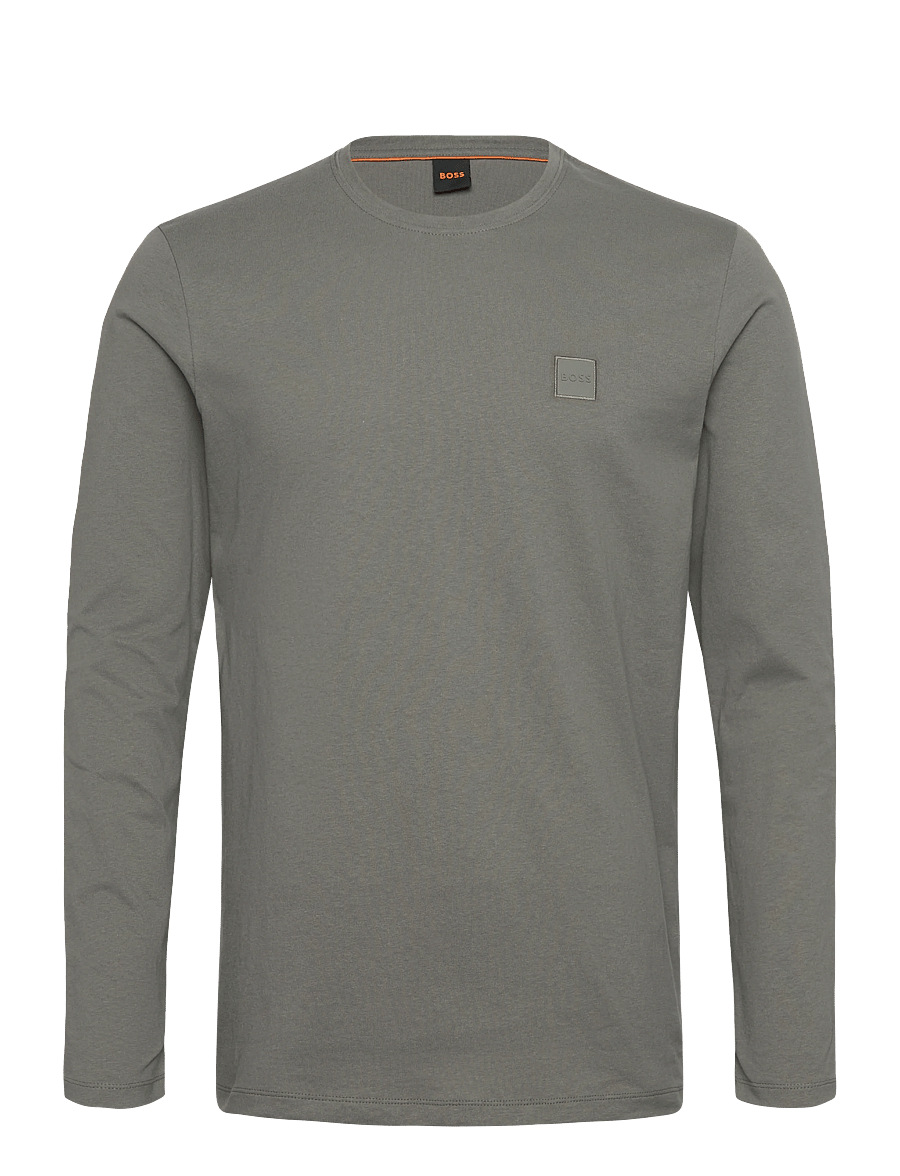 BOSS - Tacks - pikkade varrukatega t-särgid - open grey - 1