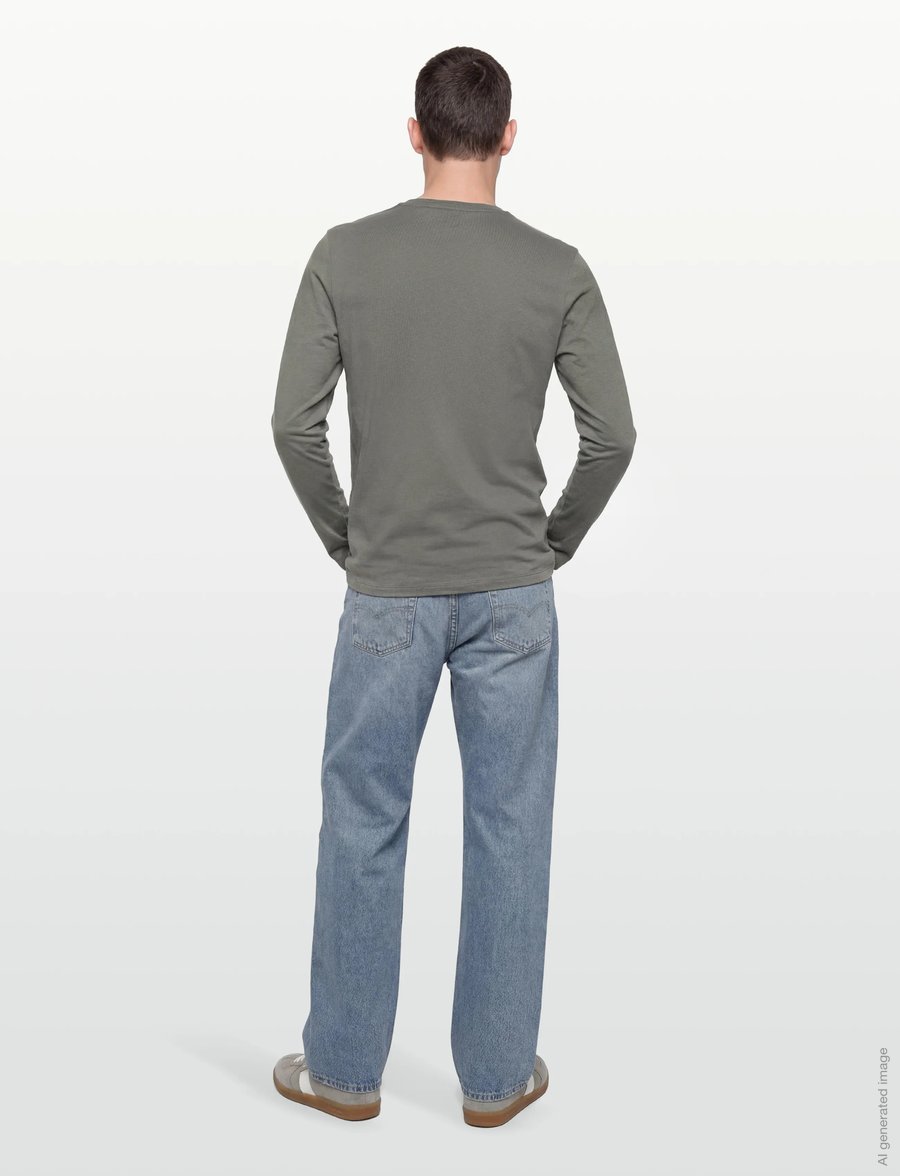BOSS - Tacks - pikkade varrukatega t-särgid - open grey - 4