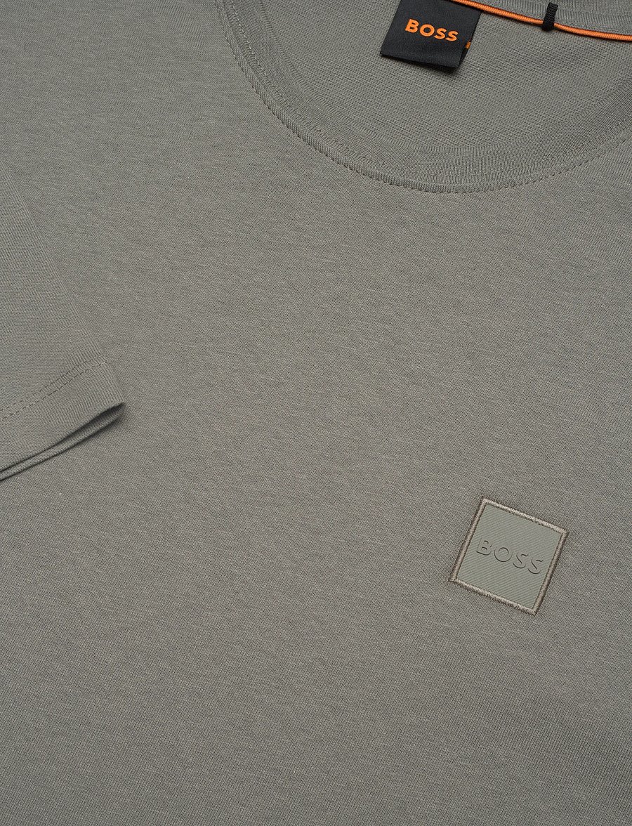 BOSS - Tacks - pikkade varrukatega t-särgid - open grey - 5