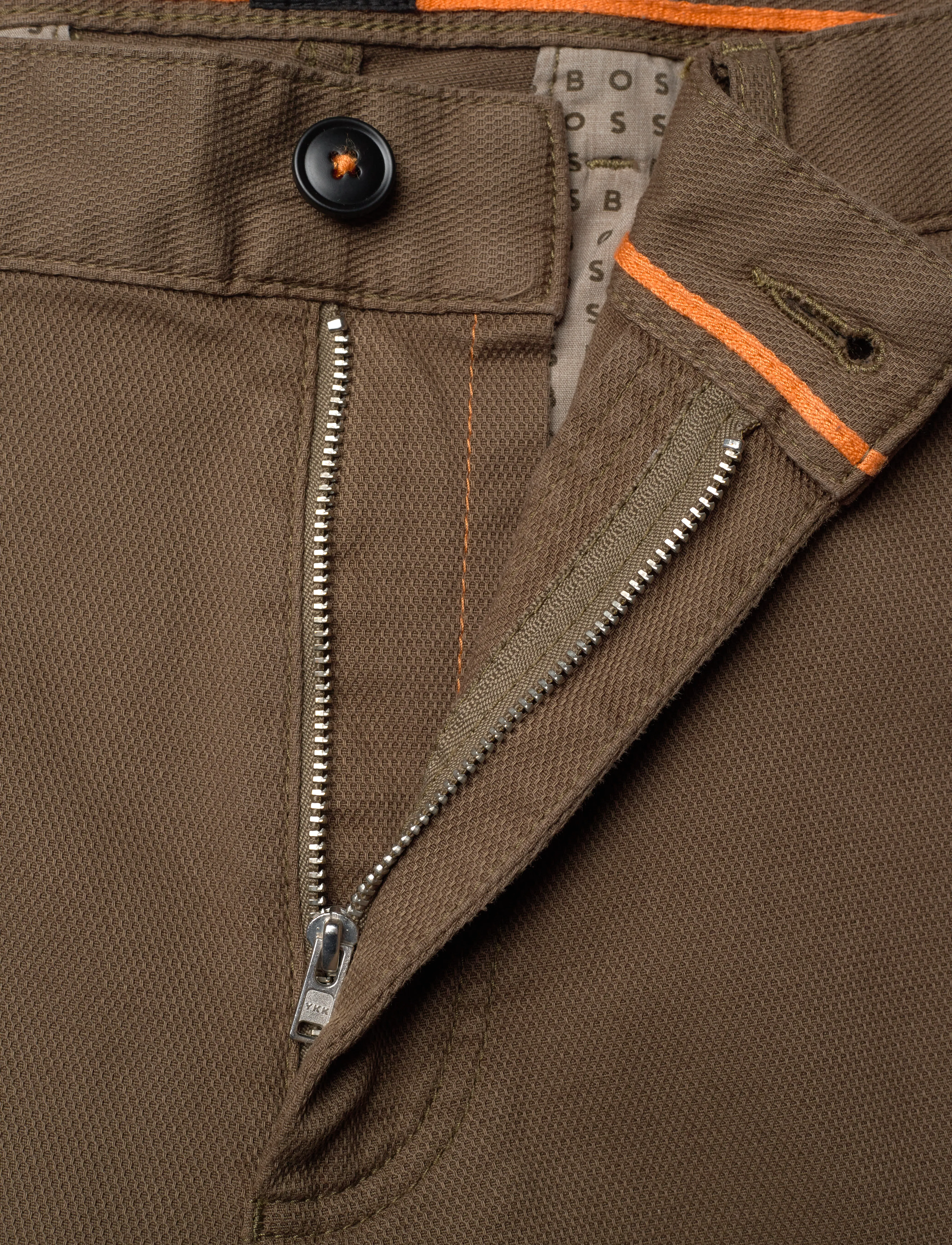 BOSS - Chino_tapered - open green - 3