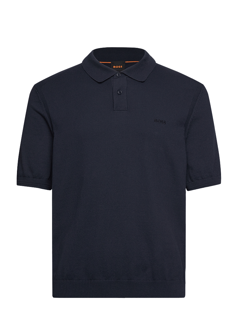 BOSS - Asac_P - gestrickte polohemden - dark blue - 0