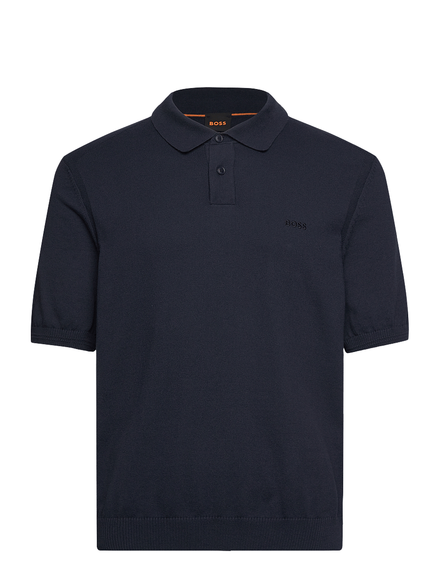 BOSS - Asac_P - gestrickte polohemden - dark blue - 0