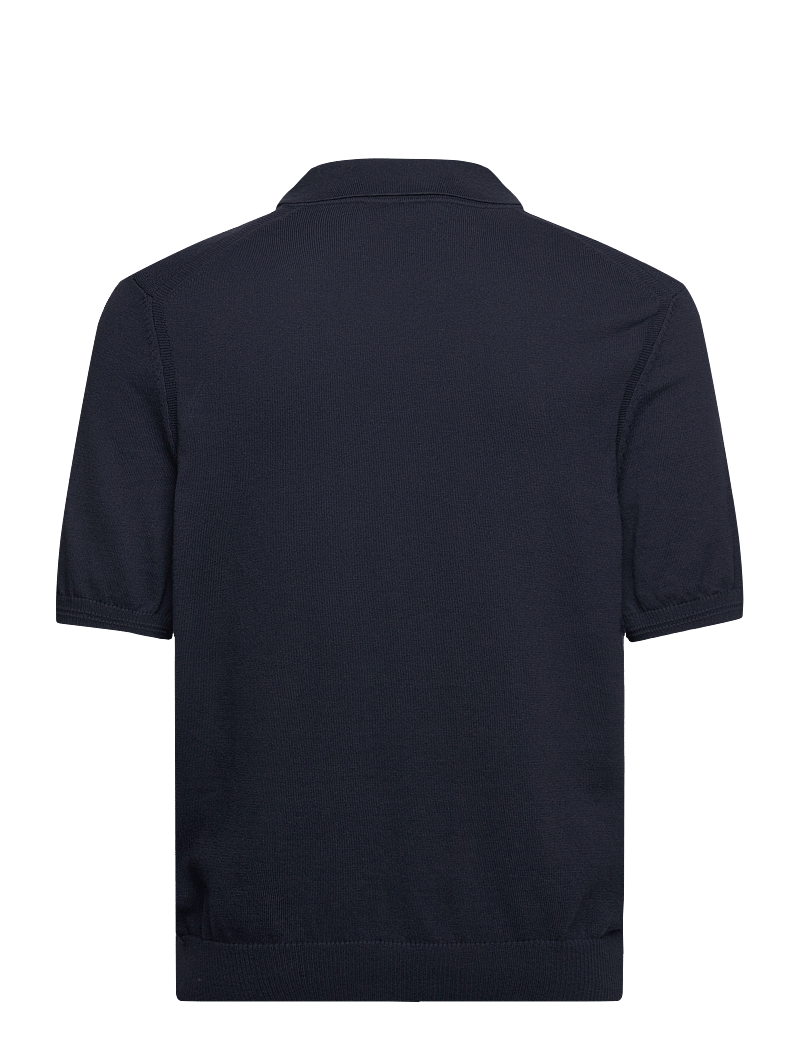 BOSS - Asac_P - gestrickte polohemden - dark blue - 1