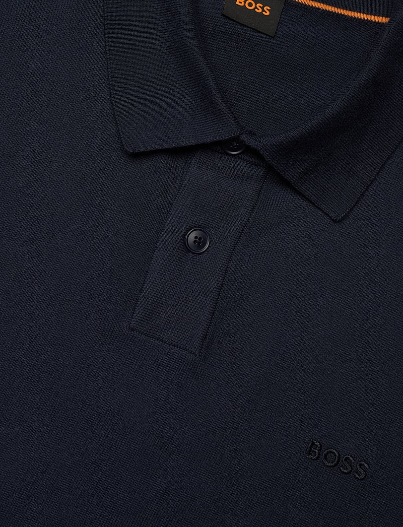 BOSS - Asac_P - gestrickte polohemden - dark blue - 2