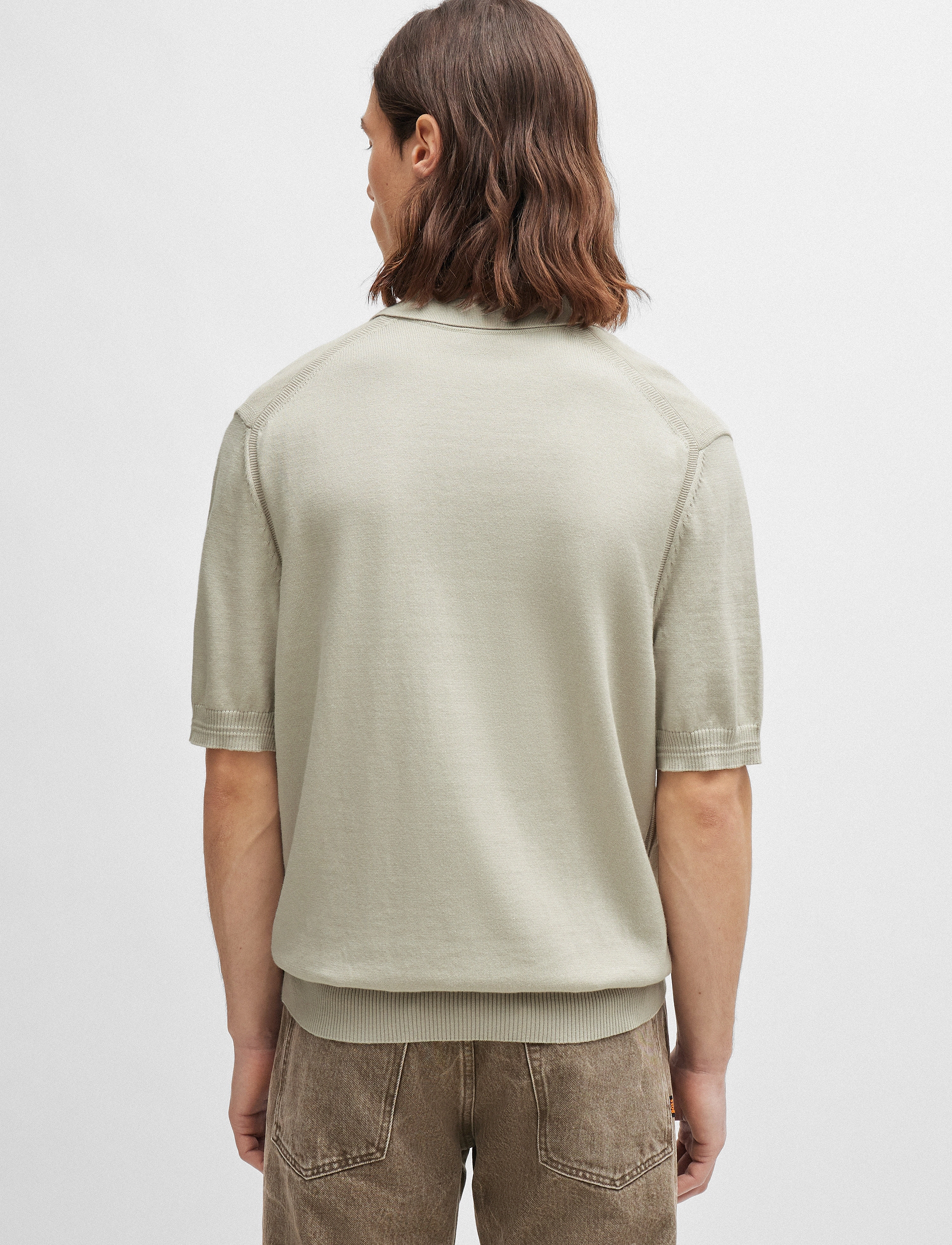 BOSS - Asac_P - strik - light beige - 3