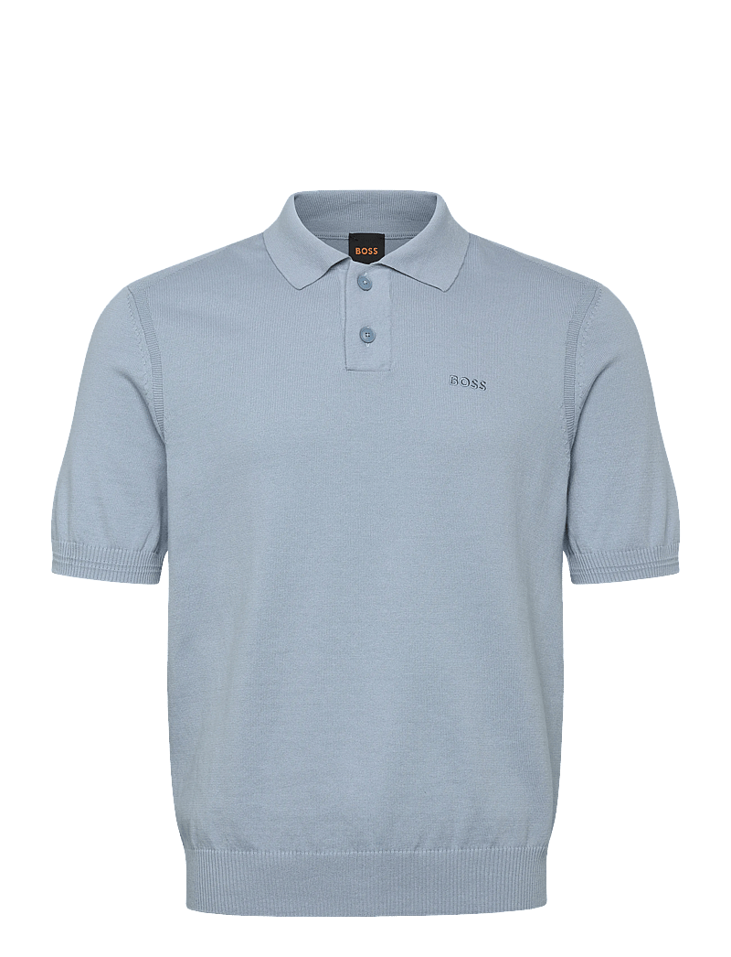 BOSS - Asac_P - gestrickte polohemden - light/pastel blue - 0