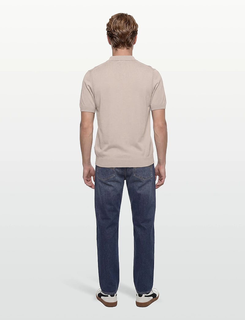 BOSS - Asac_P - gestrickte polohemden - open grey - 4