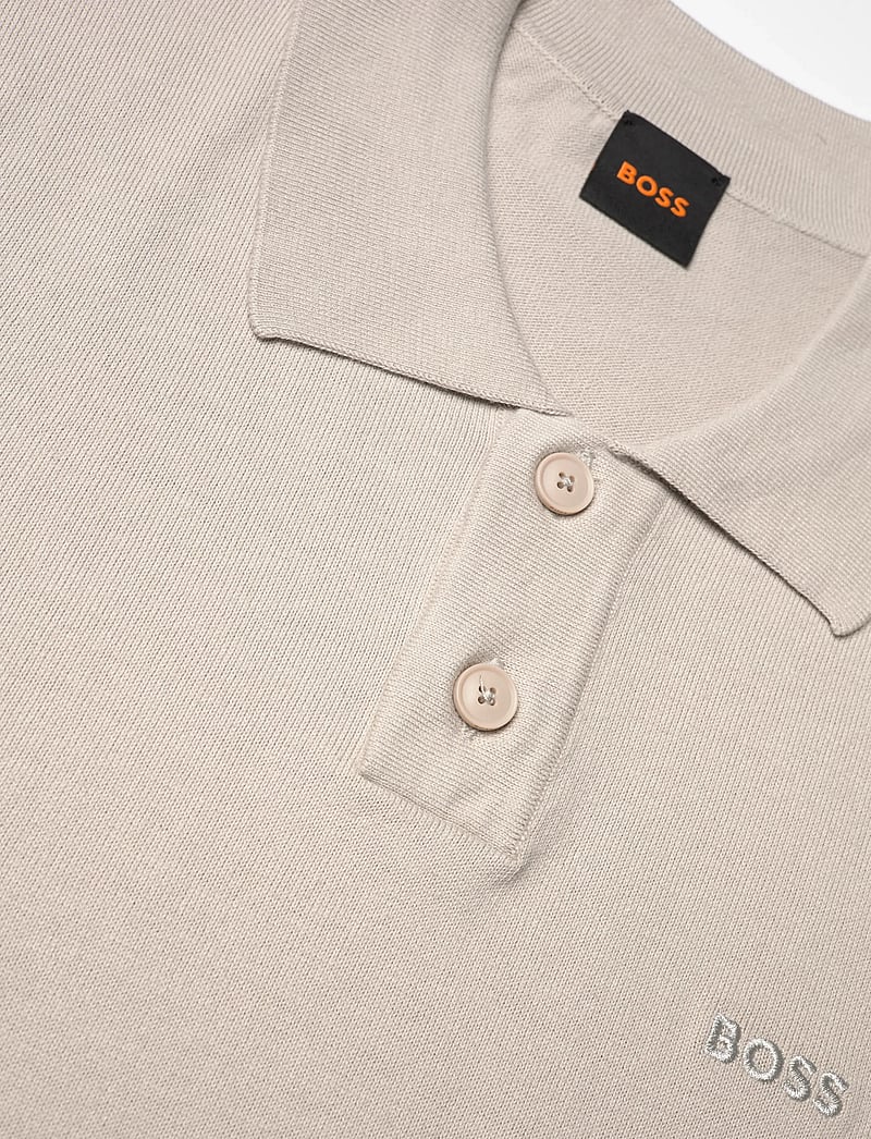 BOSS - Asac_P - gestrickte polohemden - open grey - 5