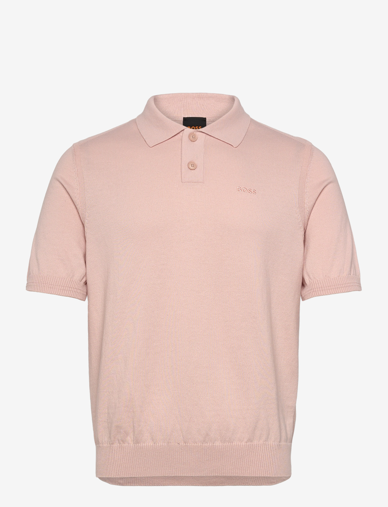 BOSS - Asac_P - knitted polos - open pink - 0