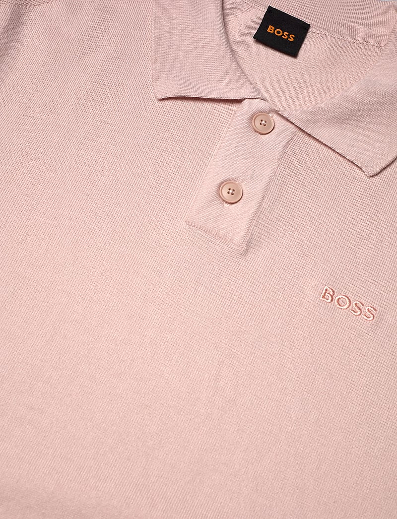 BOSS - Asac_P - gestrickte polohemden - open pink - 2