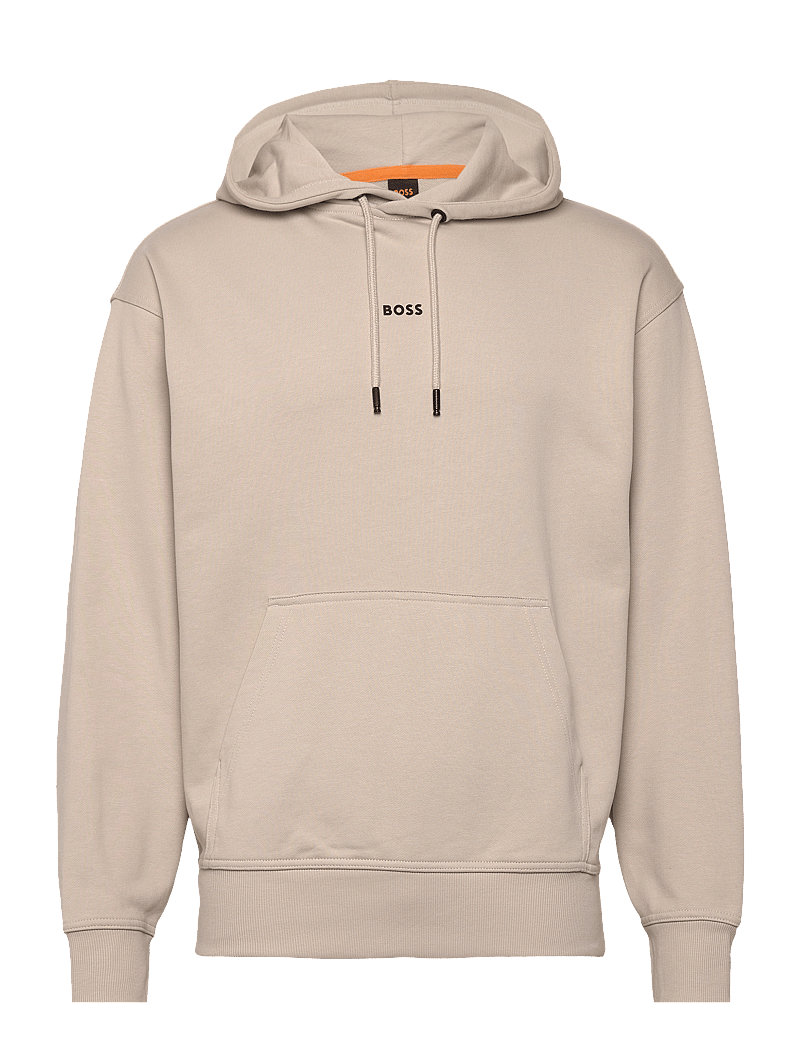BOSS - WeSmallhood - hættetrøjer - light beige - 0