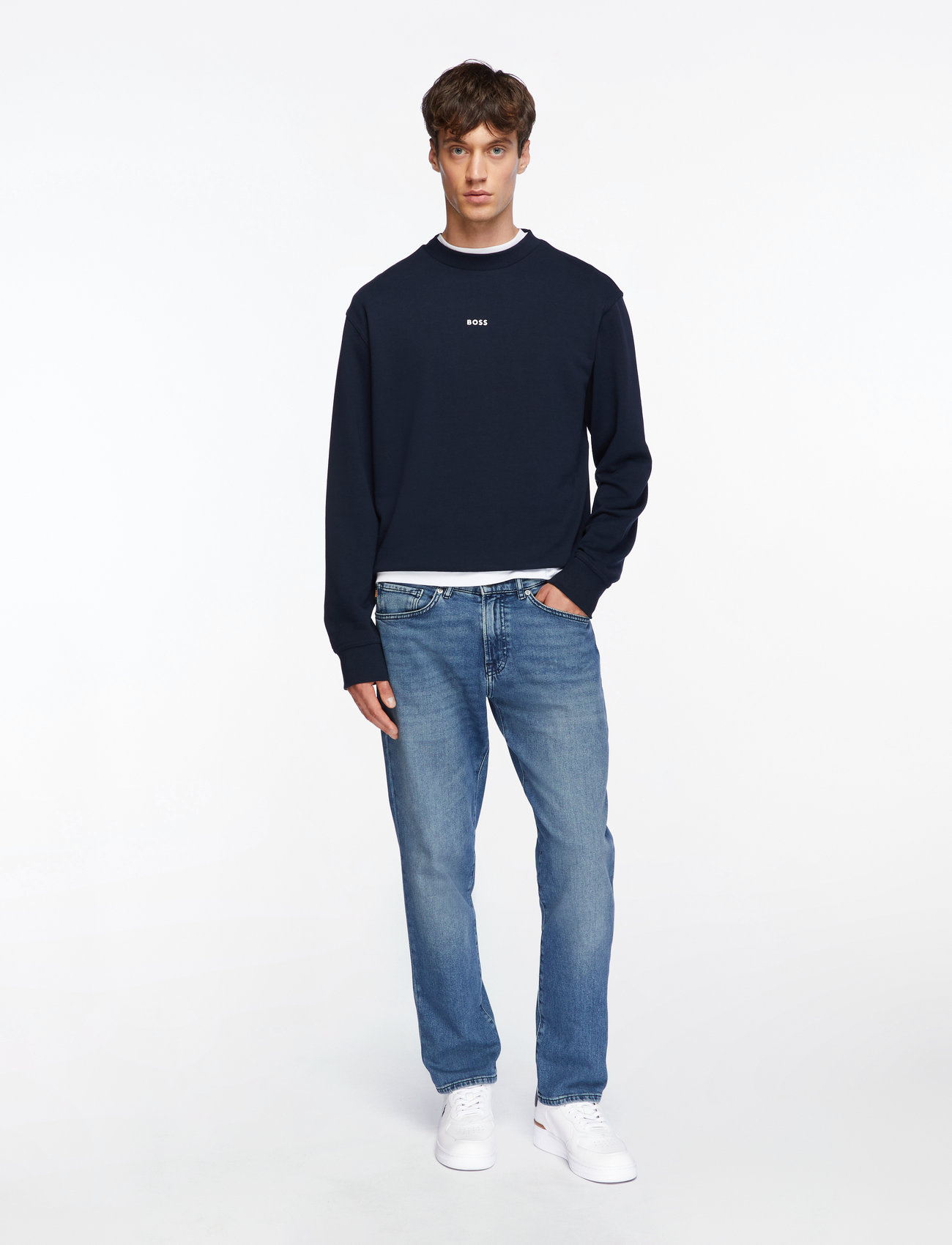 BOSS - WeSmallcrew - julegaver under 1000kr - dark blue - 1