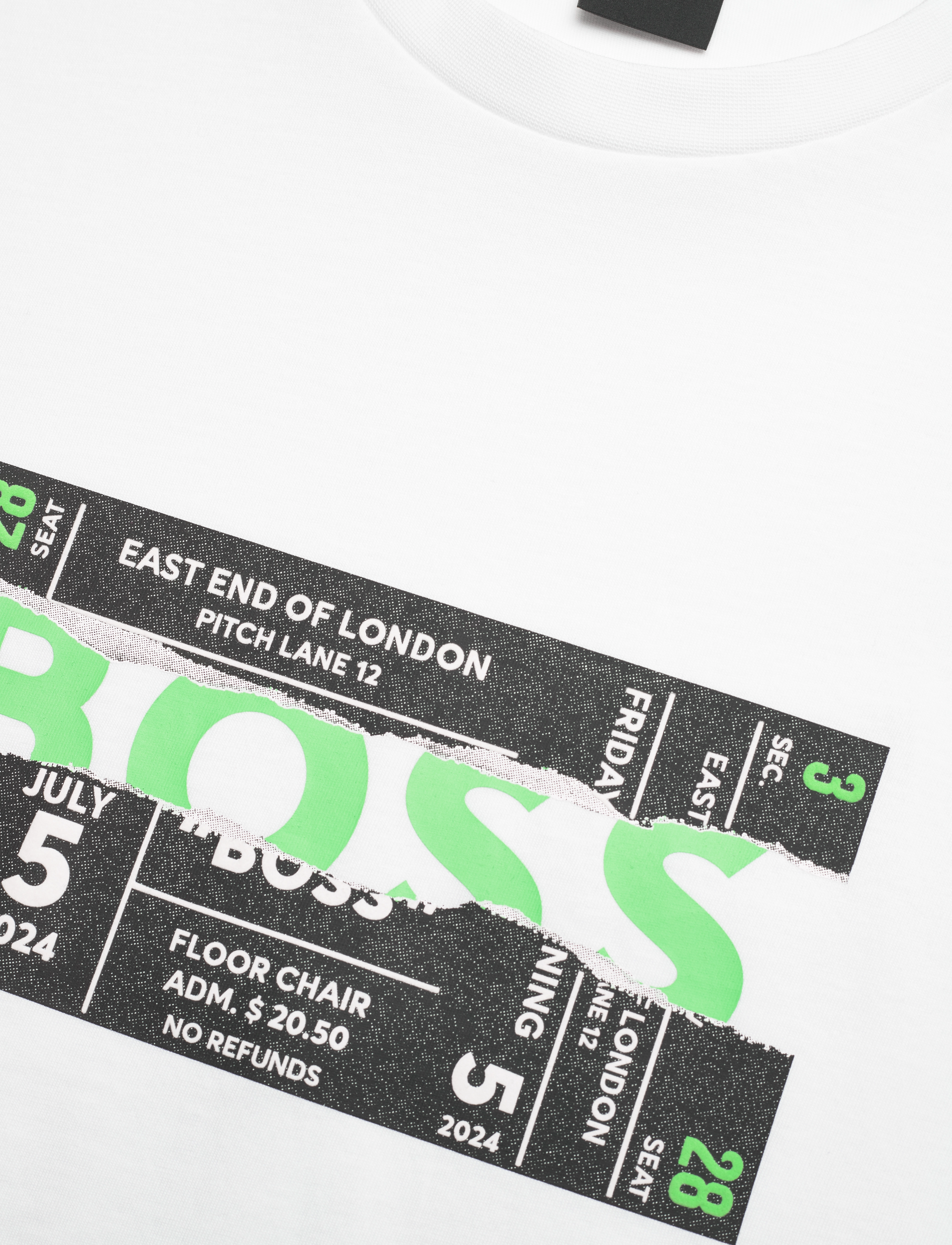 BOSS - Te_BossTicket - white - 2