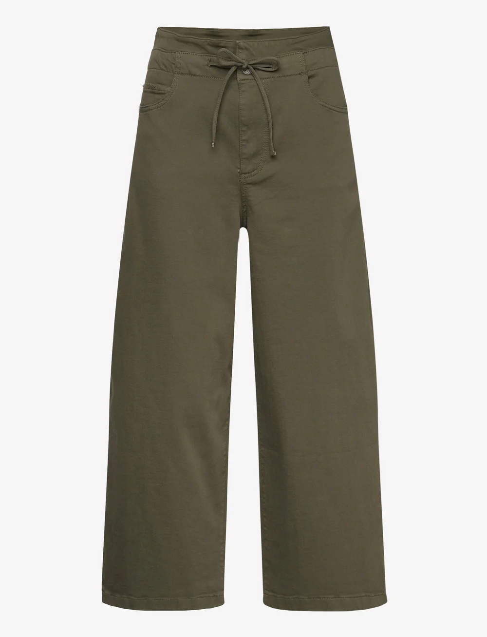 Dark green top capri pants