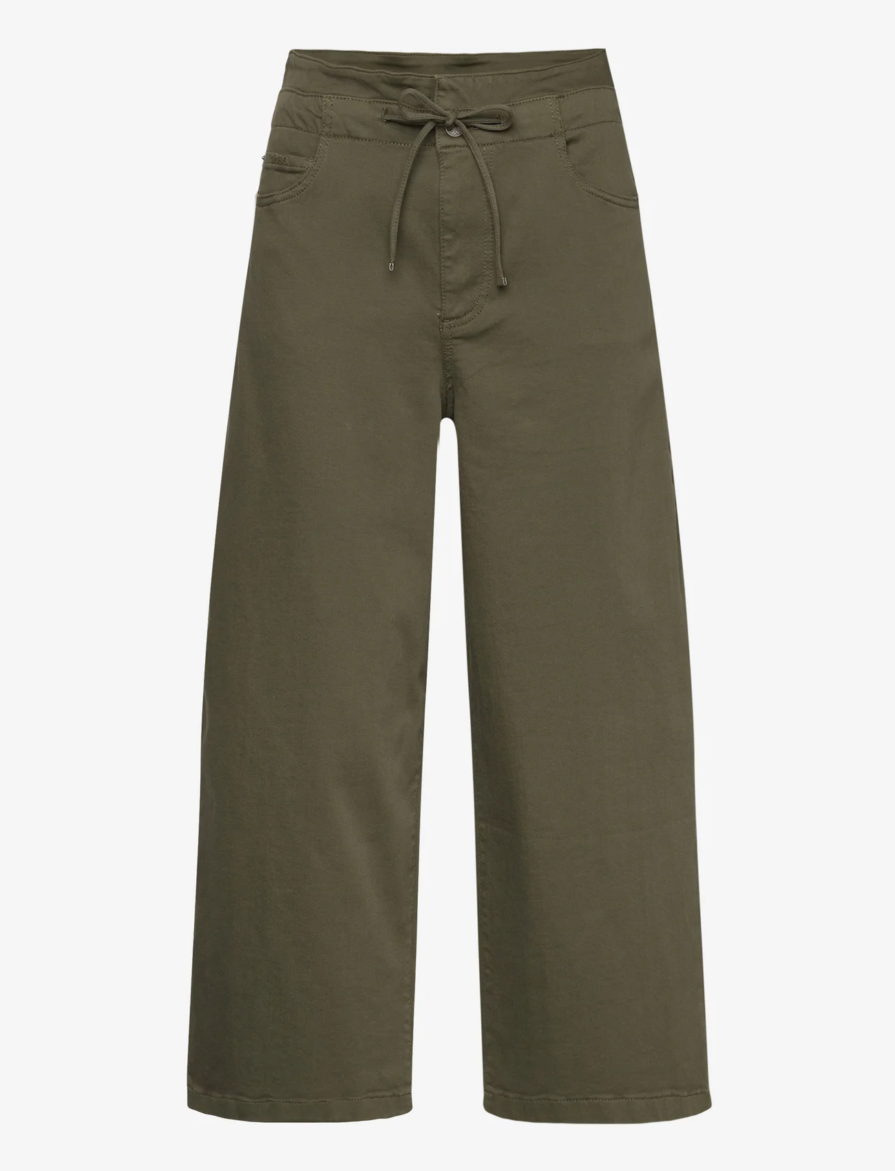 BOSS - C_Talaga2-D - spodnie capri - dark green - 0