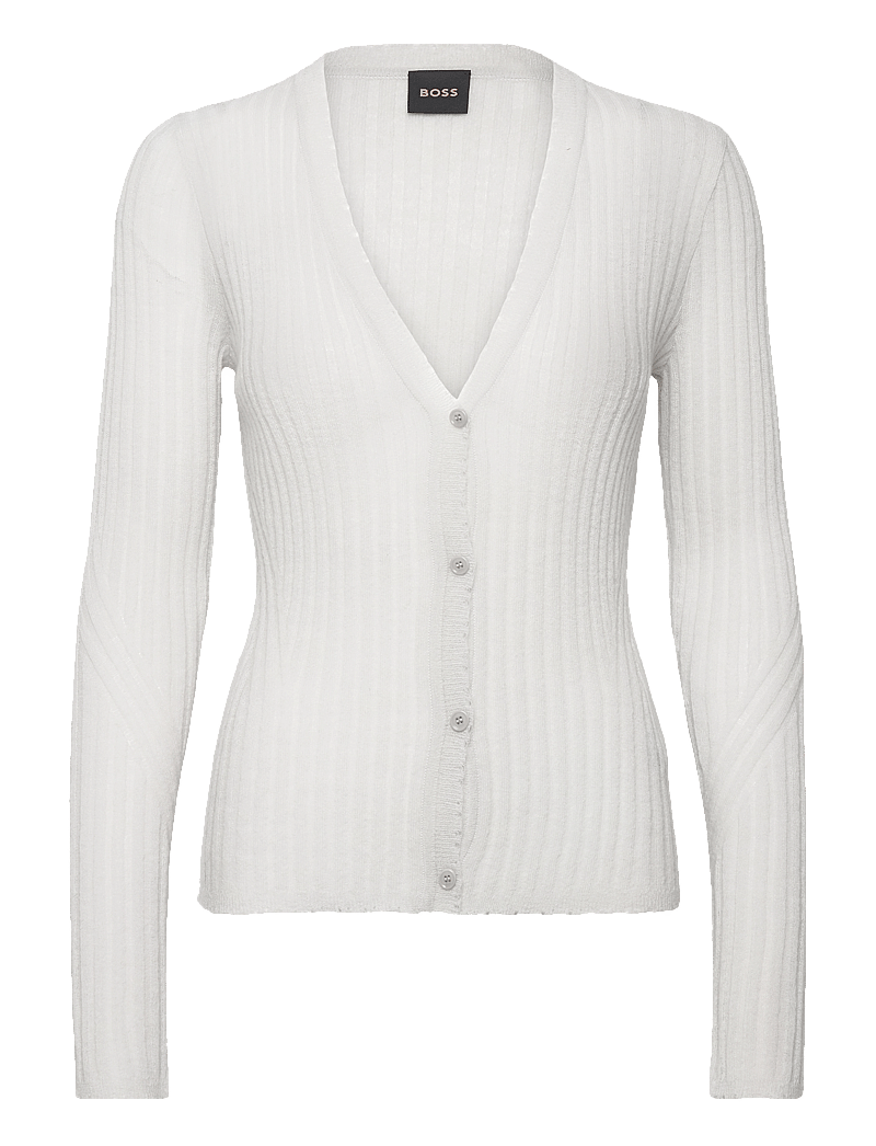 BOSS - C_Fooper - cardigans - open grey - 0