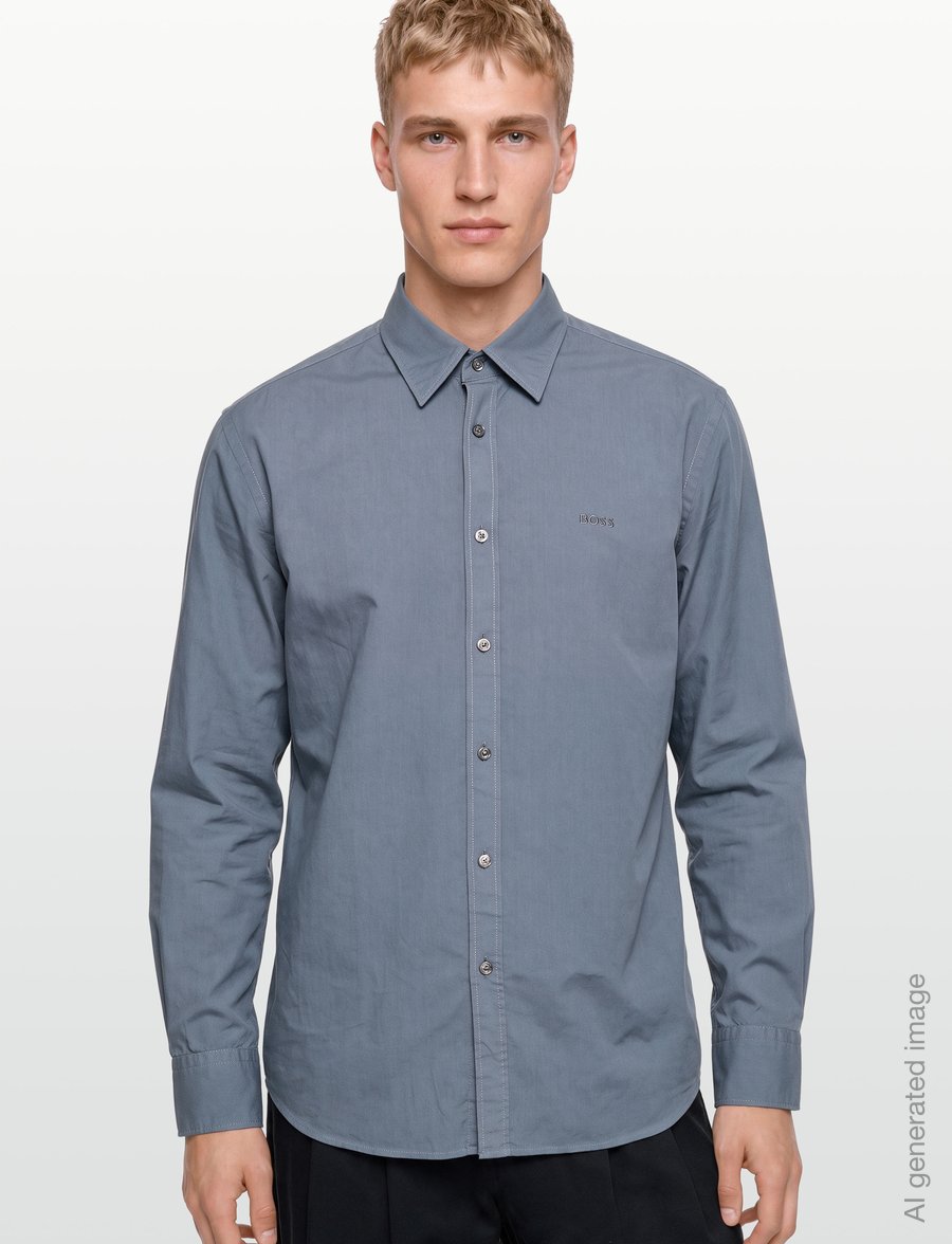 BOSS - Relegant_6_M - casual skjorter - medium blue - 3