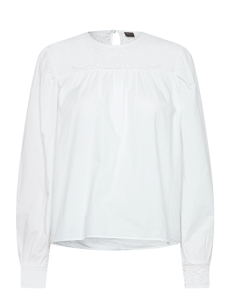 BOSS - C_Bernena - pikkade varrukatega pluusid - white - 0