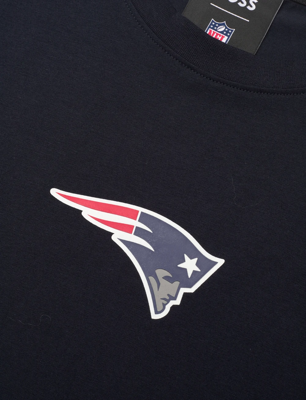 BOSS - T_Brady_NFL - kortärmade t-shirts - dark blue - 2