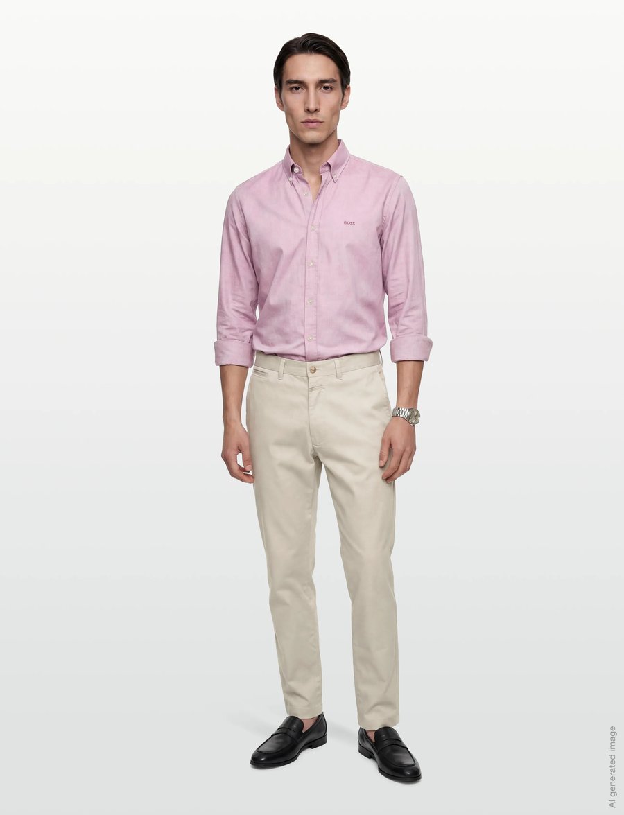 BOSS - Rickert_M - oxford-hemden - light/pastel purple - 0