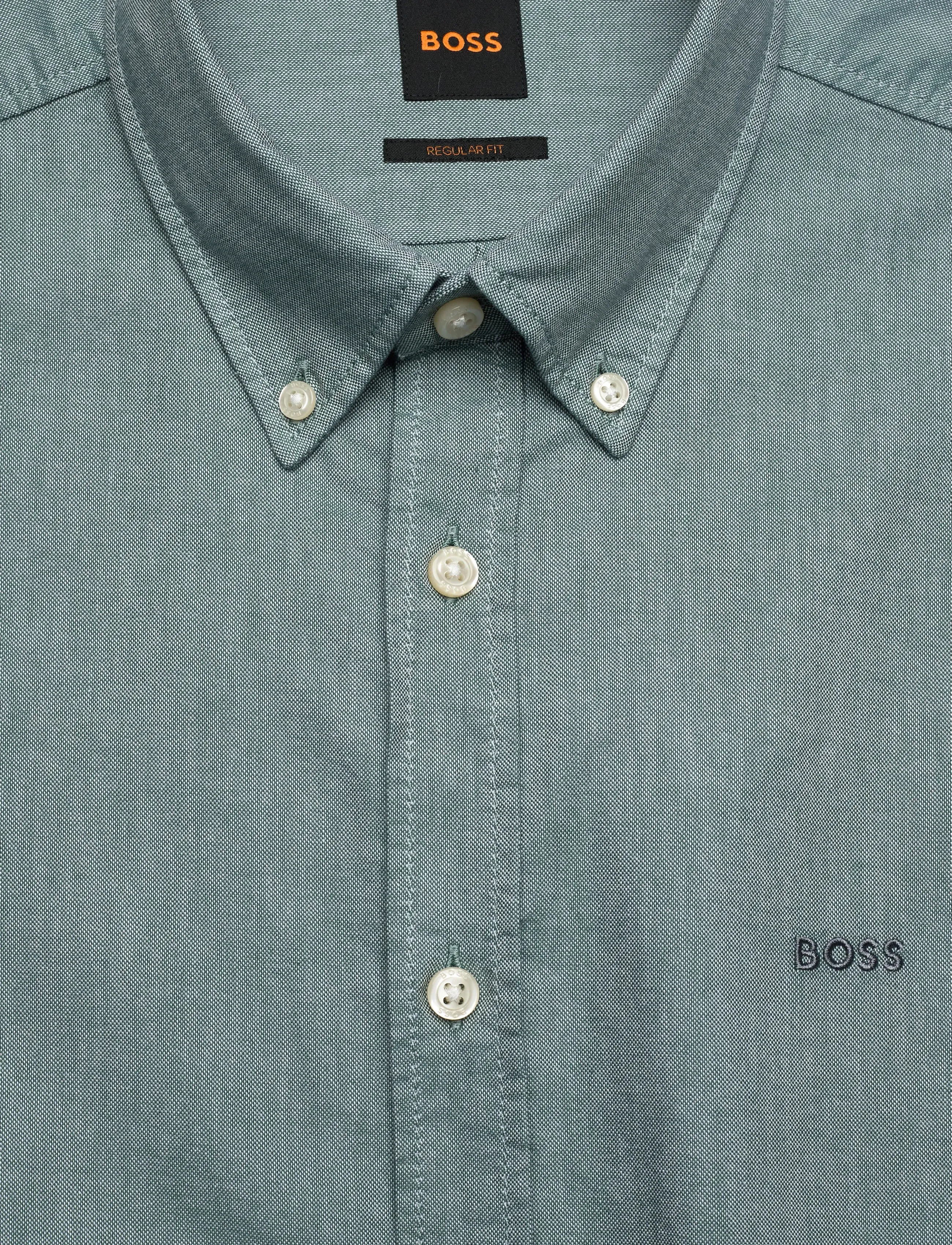 BOSS - Rickert_M - oxford-hemden - open green - 2