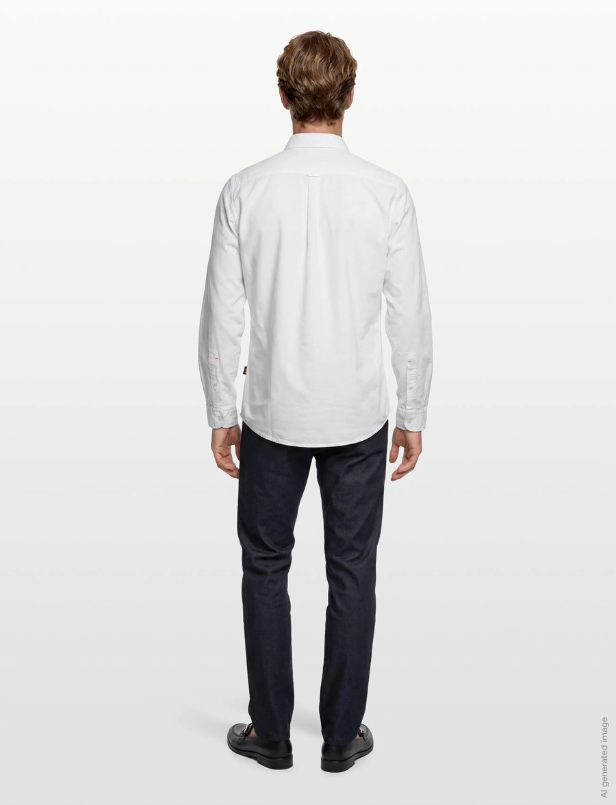 BOSS - Rickert_M - oxford-hemden - white - 4