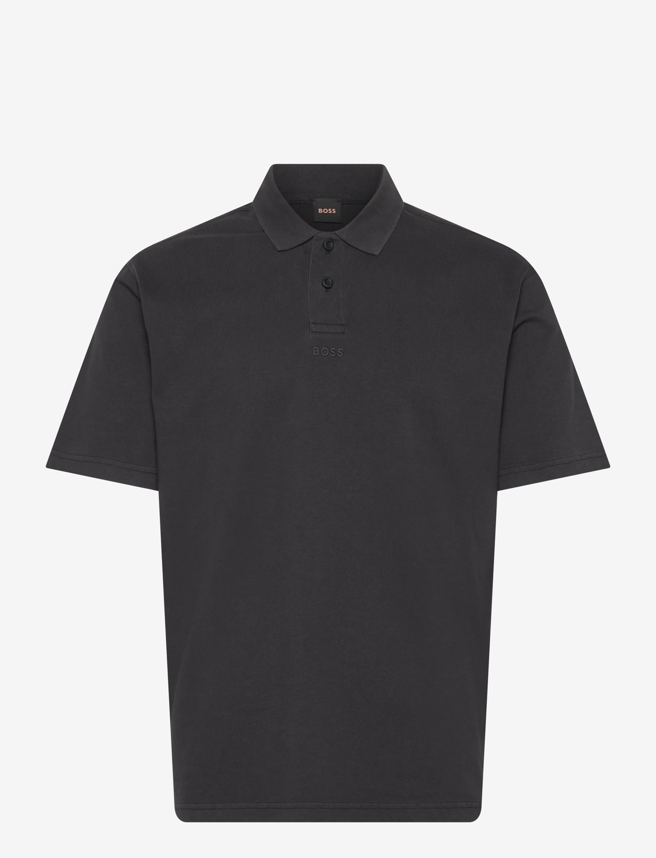 BOSS - Pe__Dye - kurzärmelig - black - 0