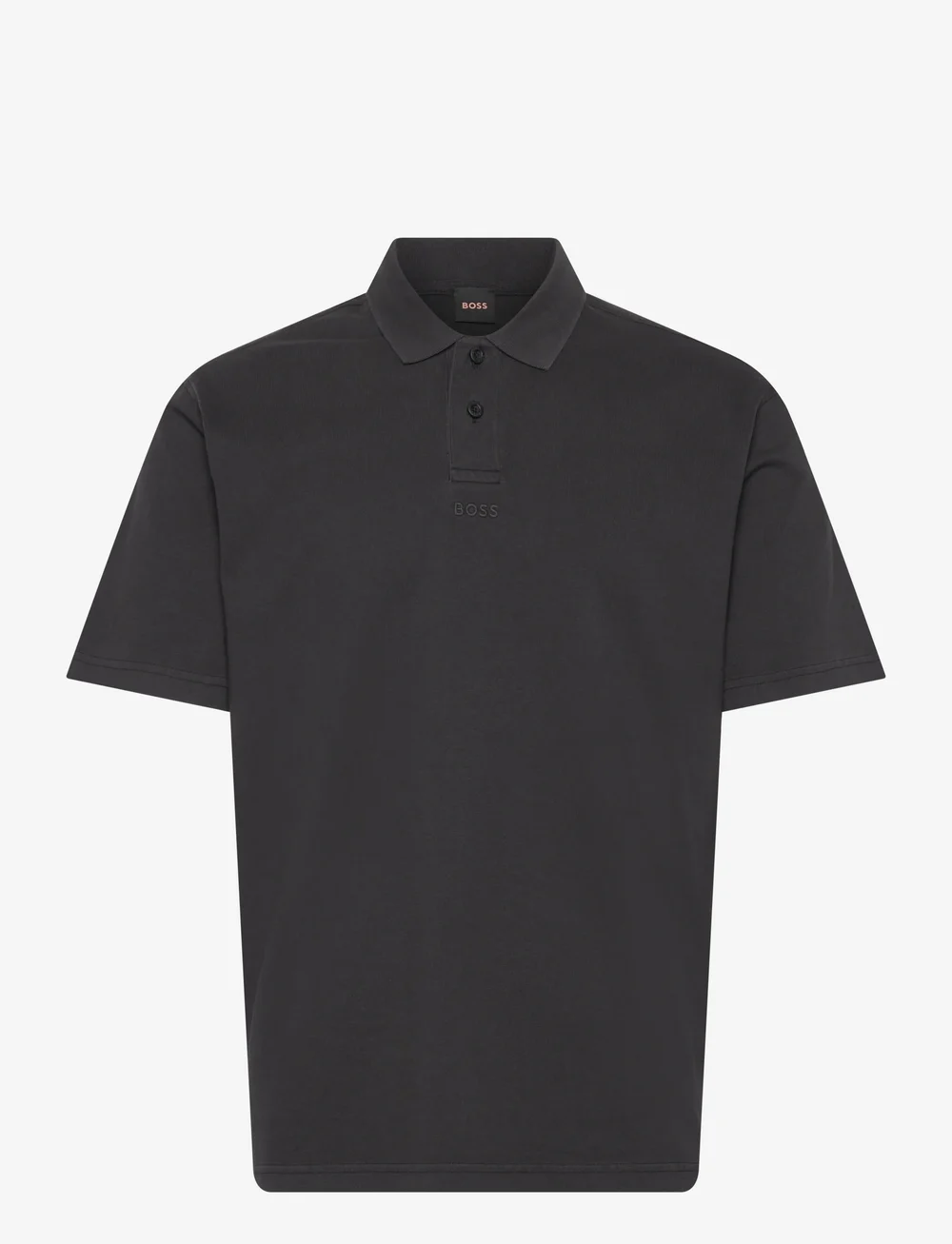 BOSS - Pe__Dye - kurzärmelig - black - 0