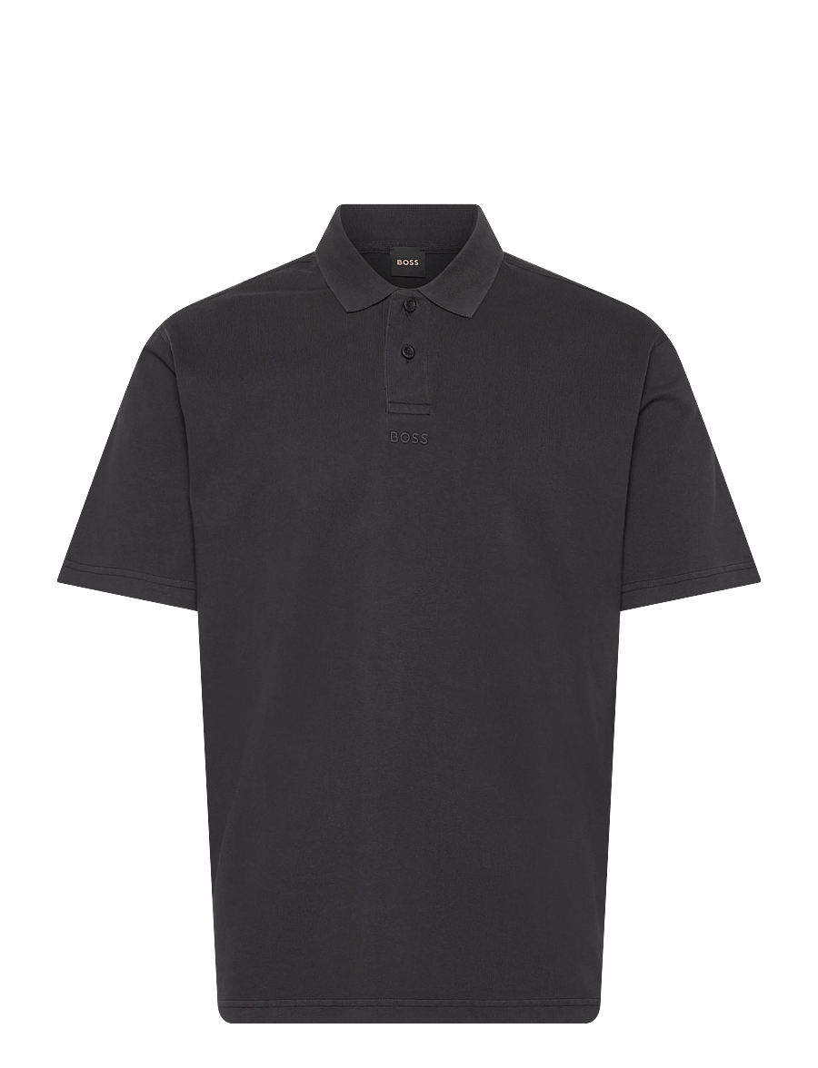 BOSS - Pe__Dye - kurzärmelig - black - 0