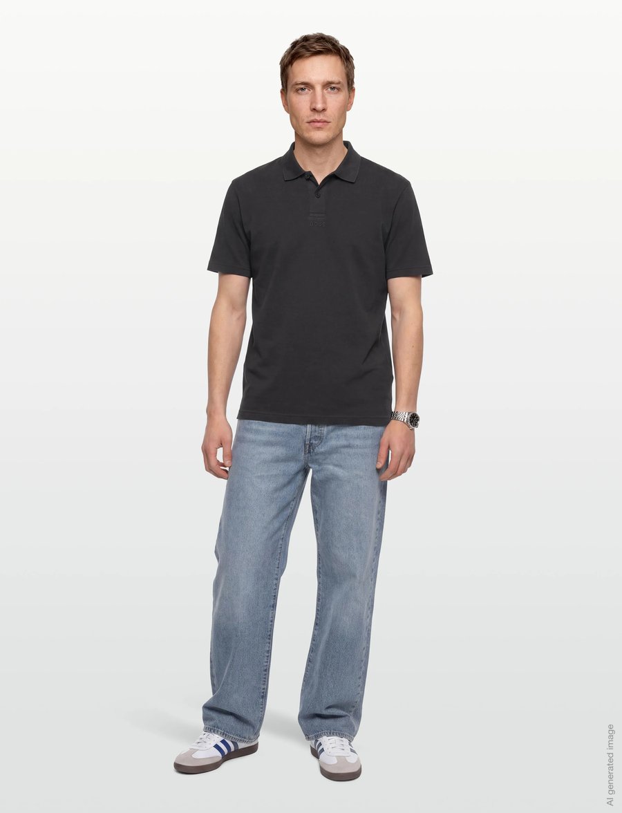BOSS - Pe__Dye - lyhythihaiset - black - 0