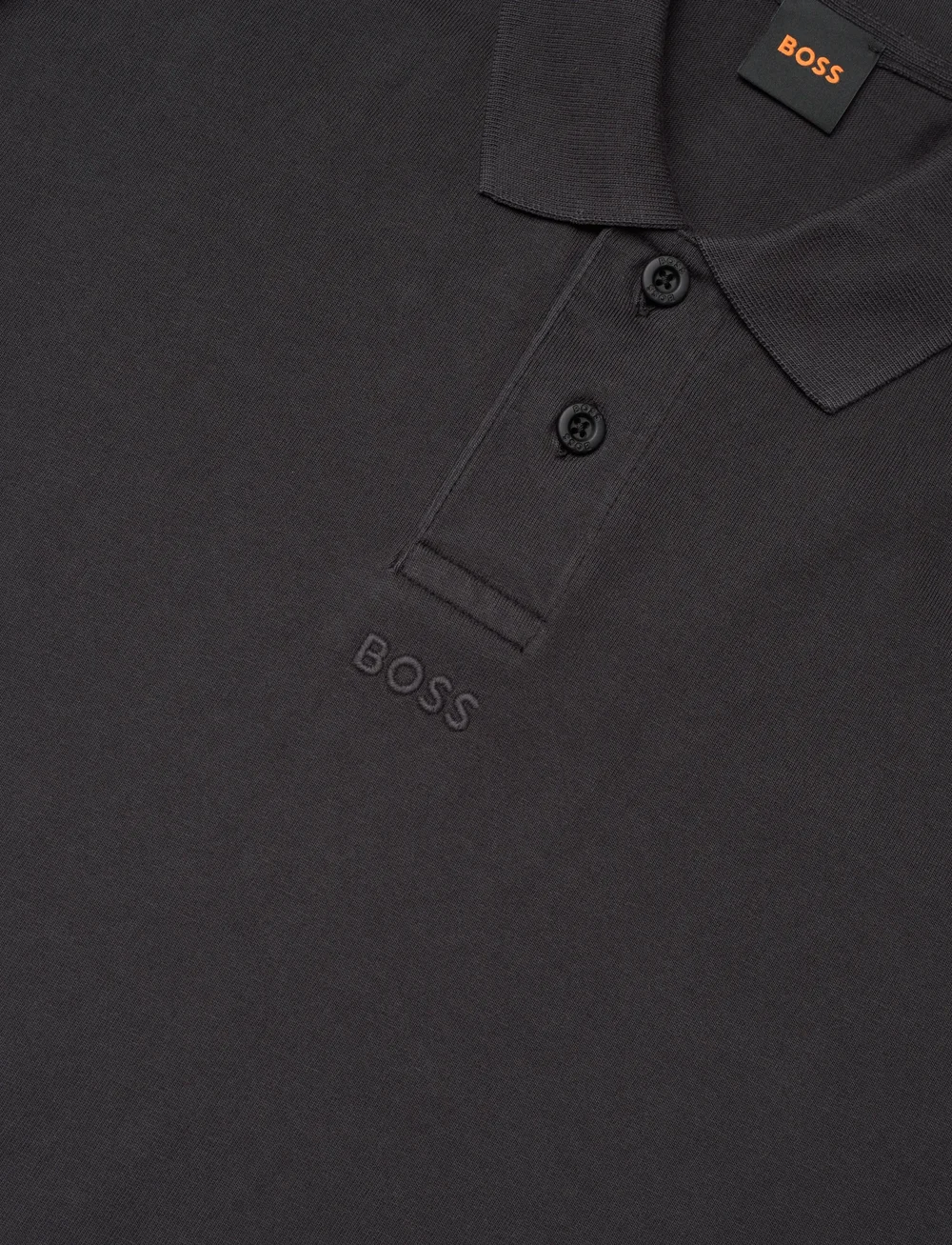 BOSS - Pe__Dye - kurzärmelig - black - 2