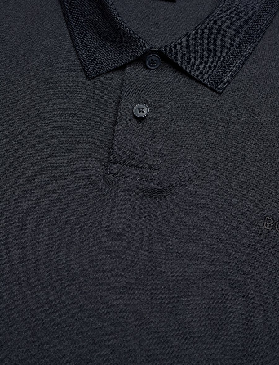 BOSS - Pe_Interlock - kurzärmelig - dark blue - 2