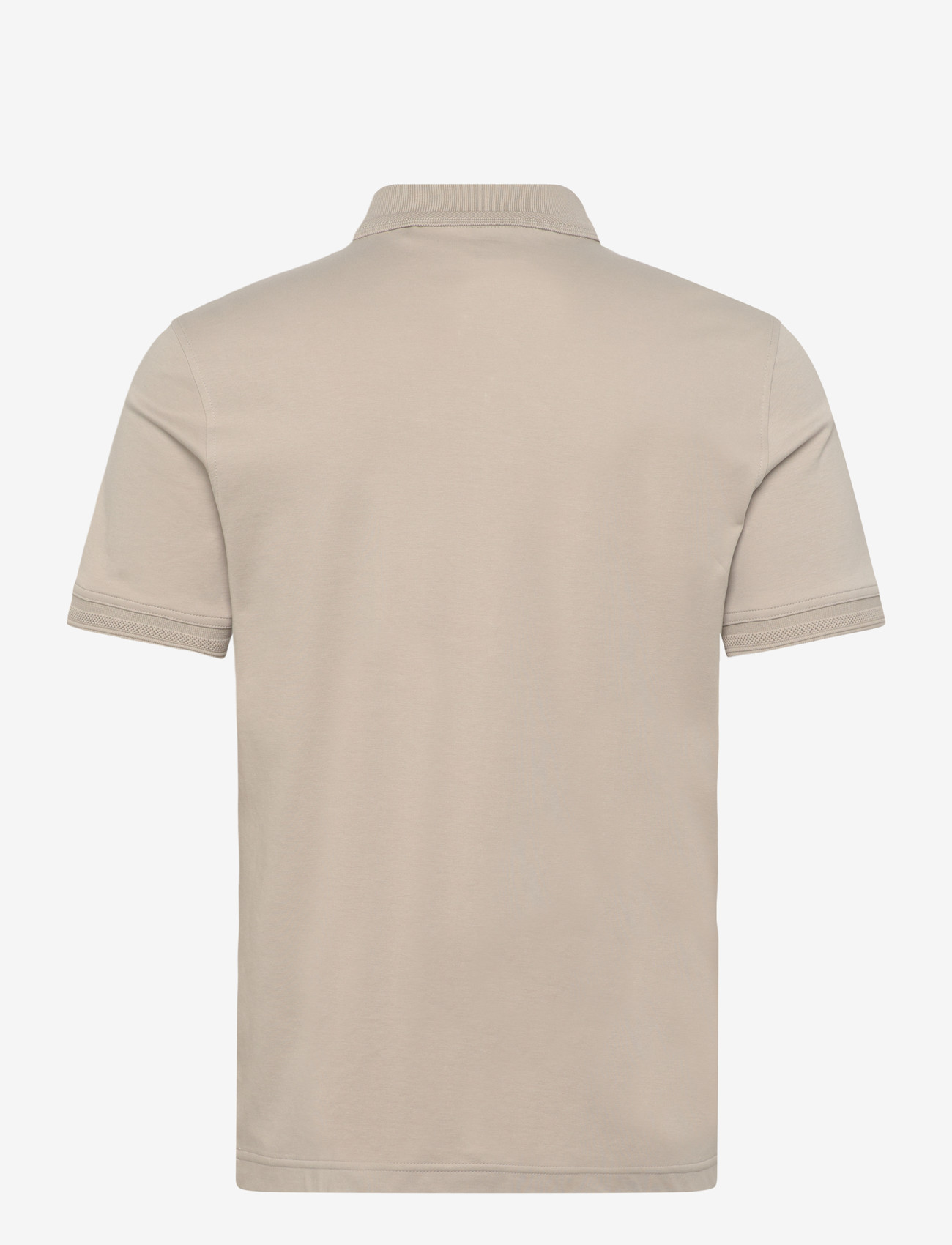 BOSS - Pe_Interlock - lühikeste varrukatega polod - open grey - 1