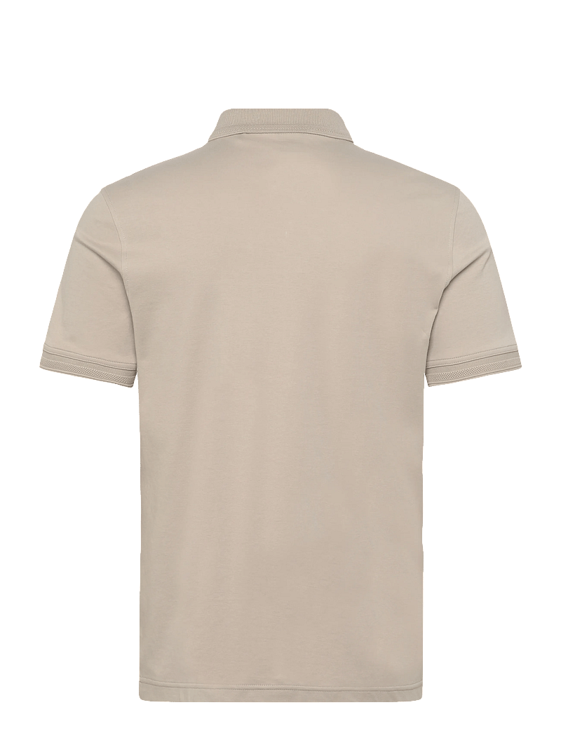 BOSS - Pe_Interlock - lühikeste varrukatega polod - open grey - 1