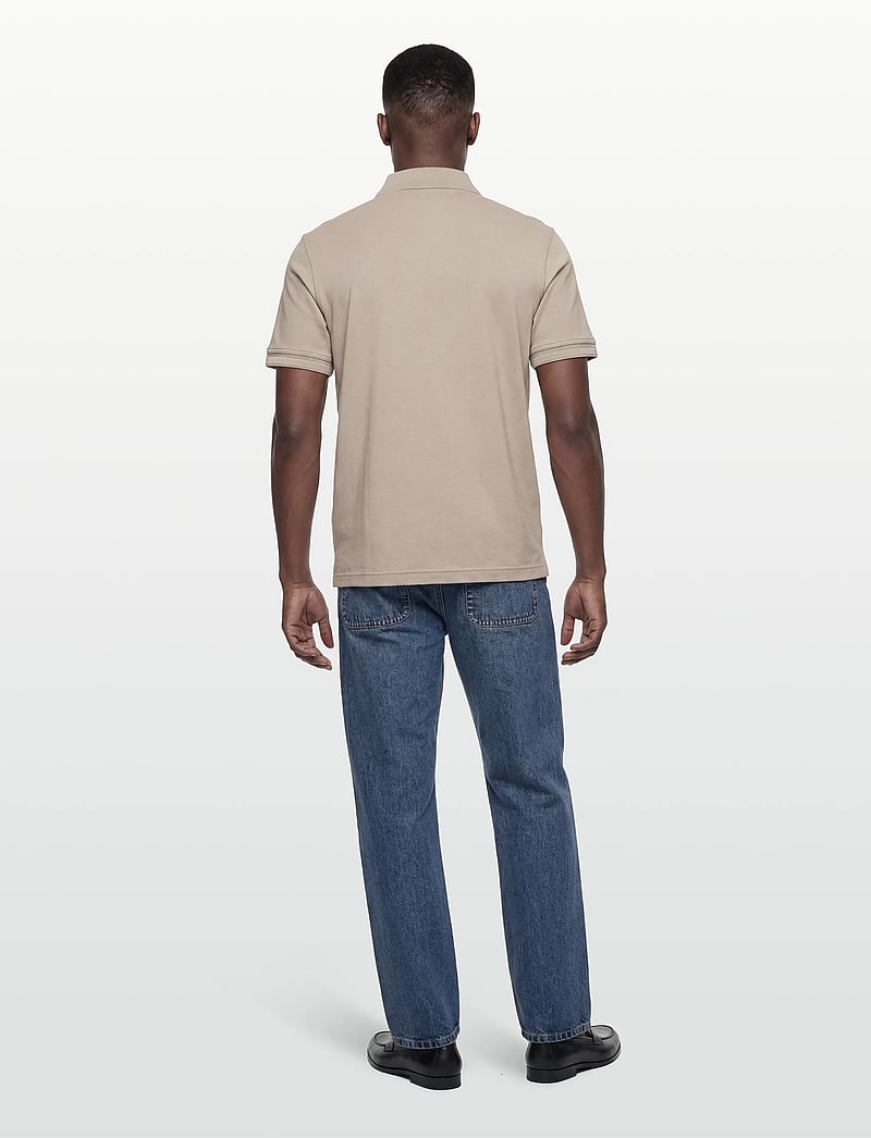 BOSS - Pe_Interlock - kurzärmelig - open grey - 4