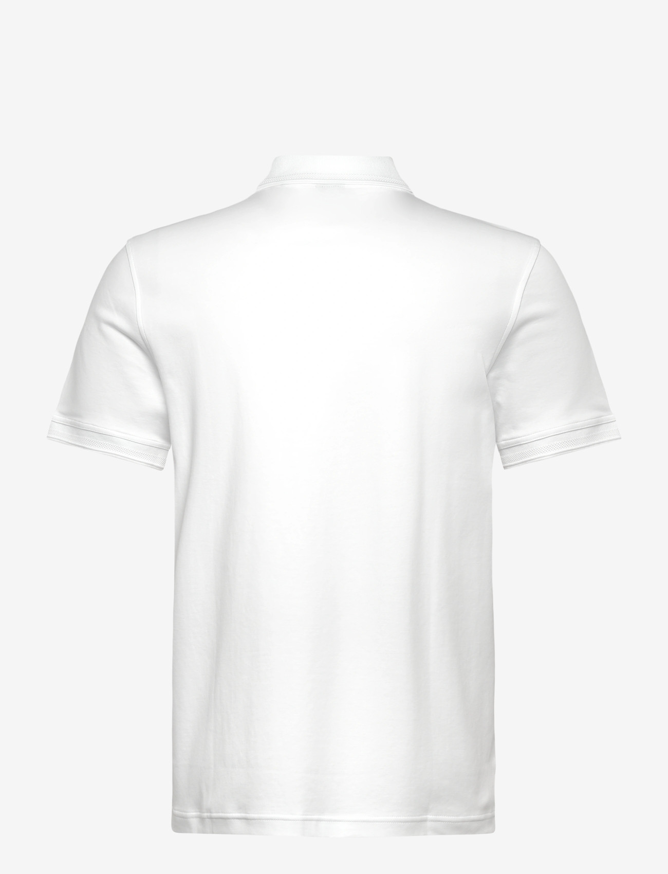 BOSS - Pe_Interlock - kortärmade pikéer - white - 2