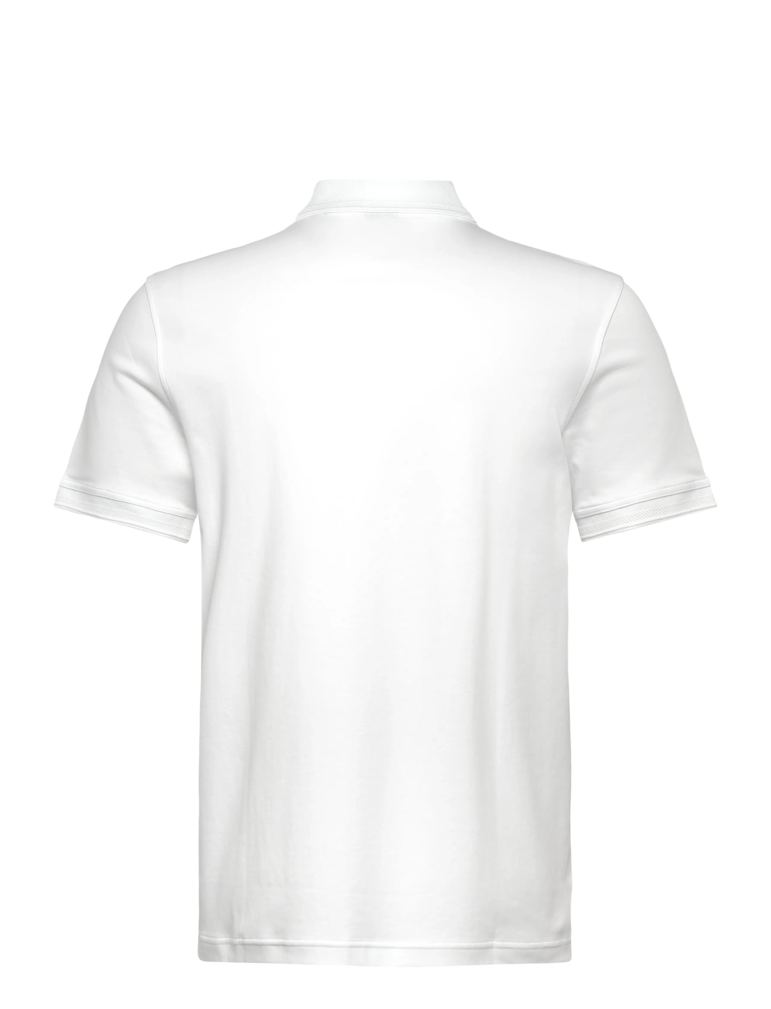 BOSS - Pe_Interlock - short-sleeved polos - white - 2