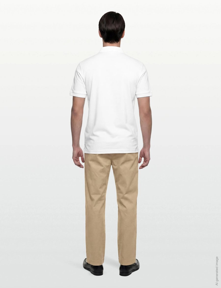 BOSS - Pe_Interlock - kurzärmelig - white - 4