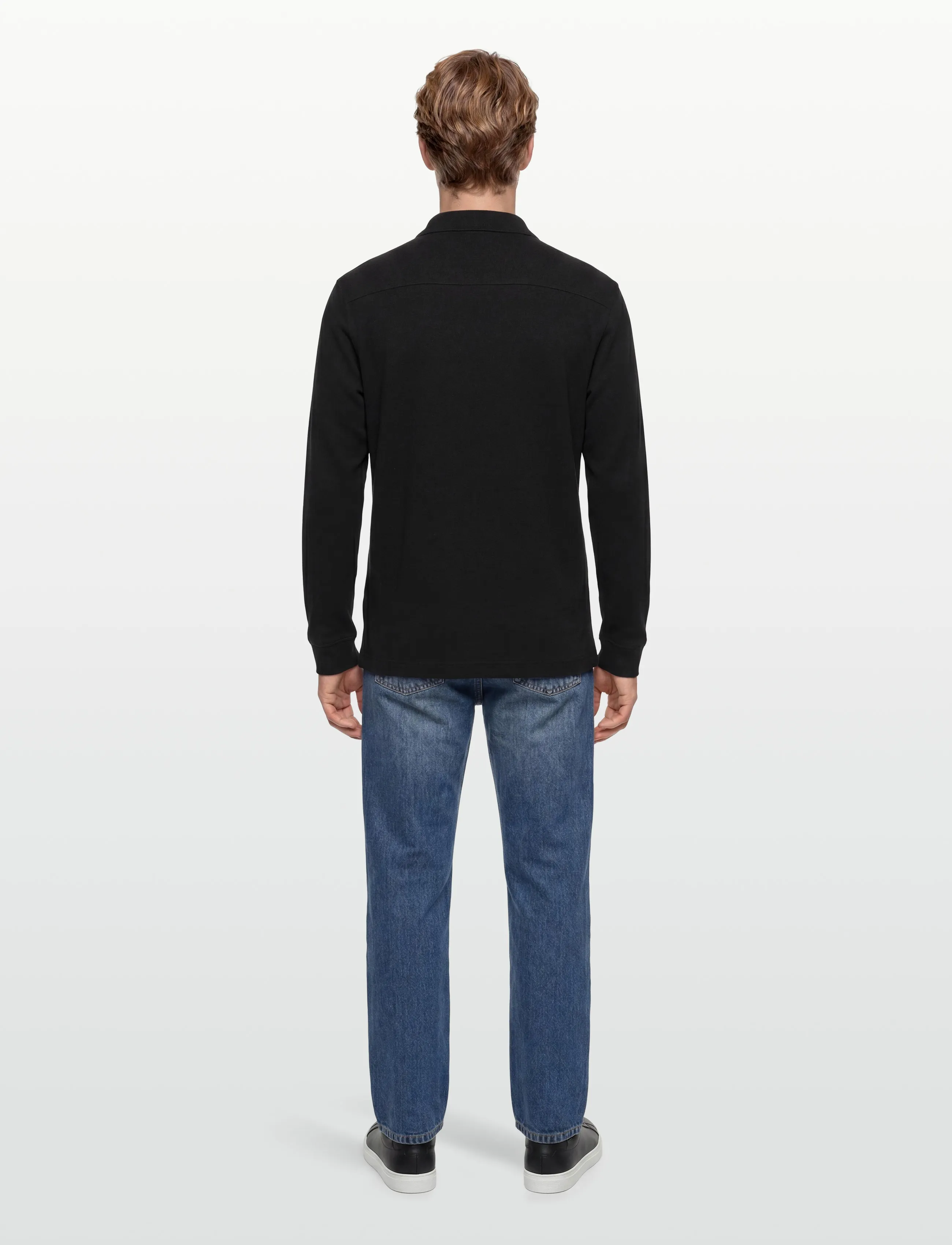 BOSS - Petempestolong - knitted polos - black - 4