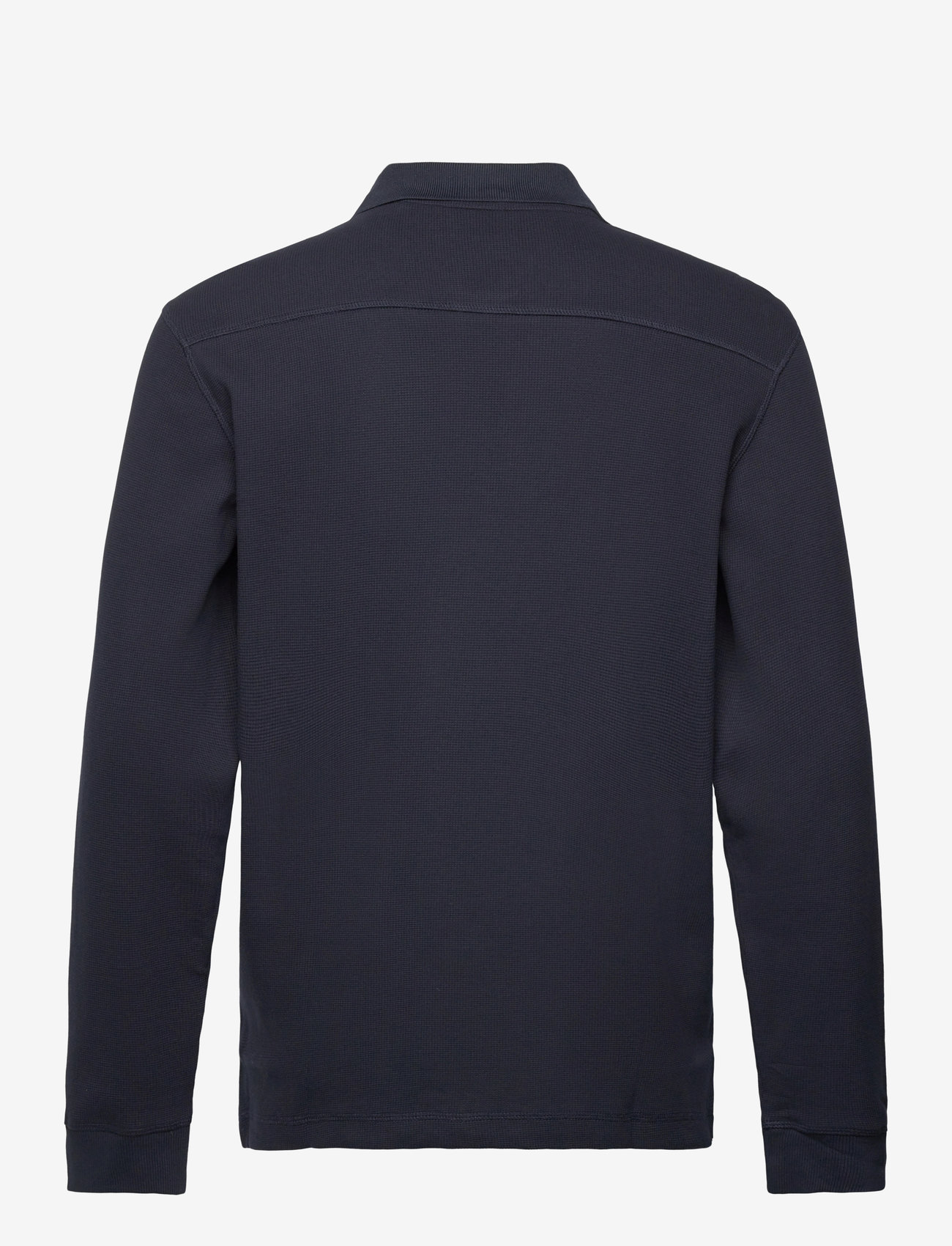 BOSS - Petempestolong - poloer i strik med lange ærmer - dark blue - 1