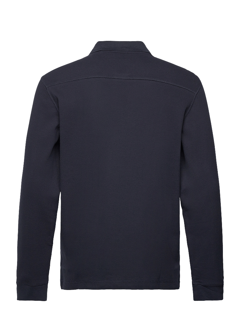 BOSS - Petempestolong - long-sleeved knitted polos - dark blue - 1