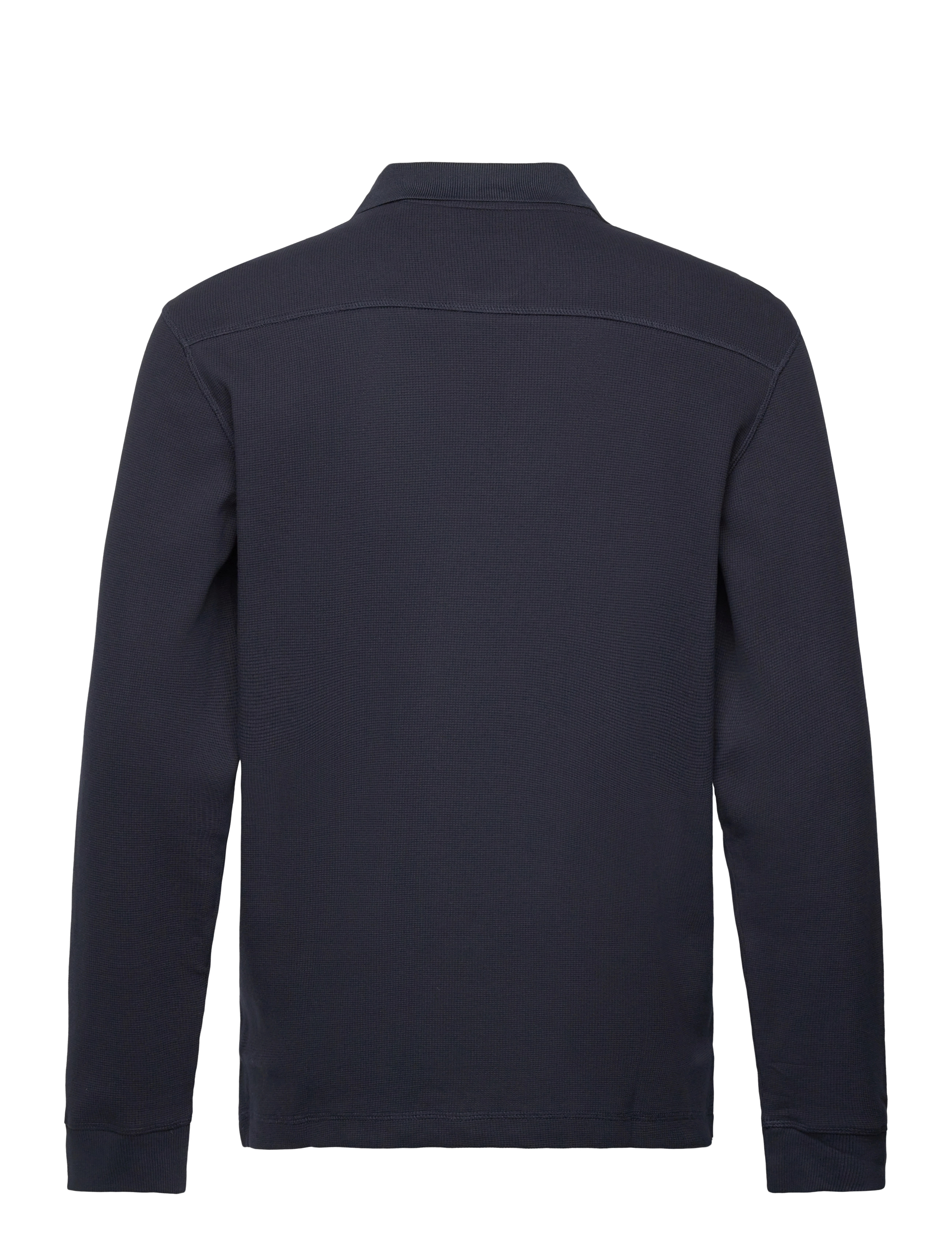 BOSS - Petempestolong - langärmelige gestrickte polohemden - dark blue - 1