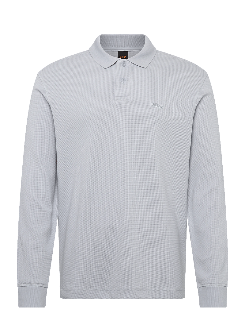 BOSS - Petempestolong - polos en tricot à manches longues - light/pastel grey - 0
