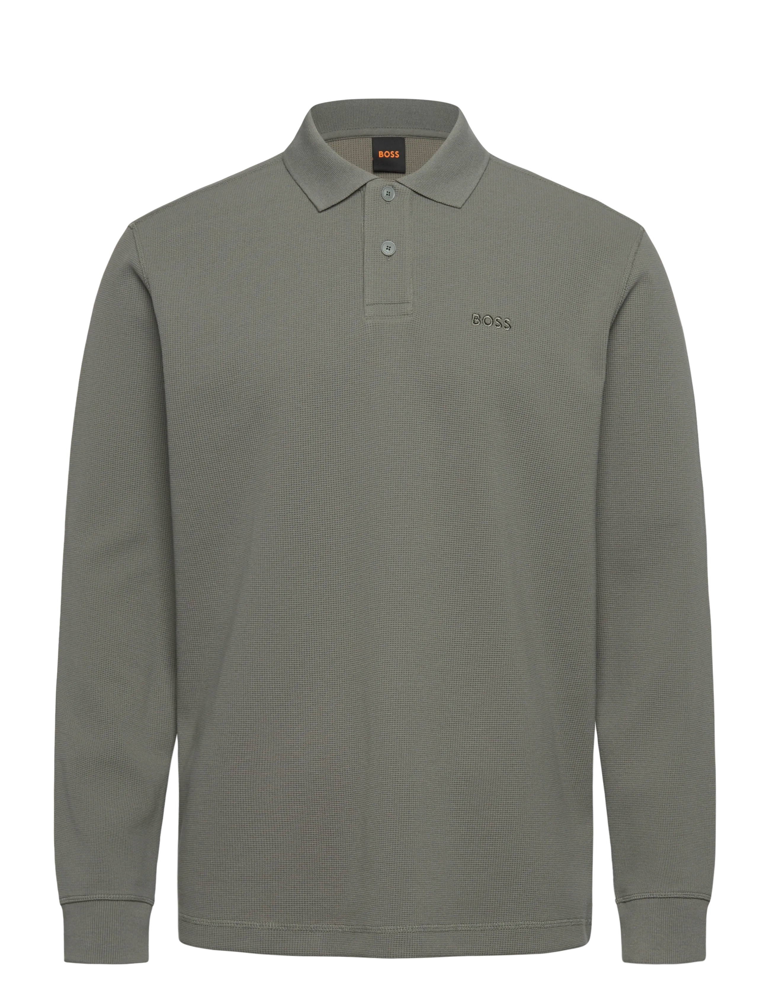 BOSS Petempestolong - Strickmode - OPEN GREY / khaki/green