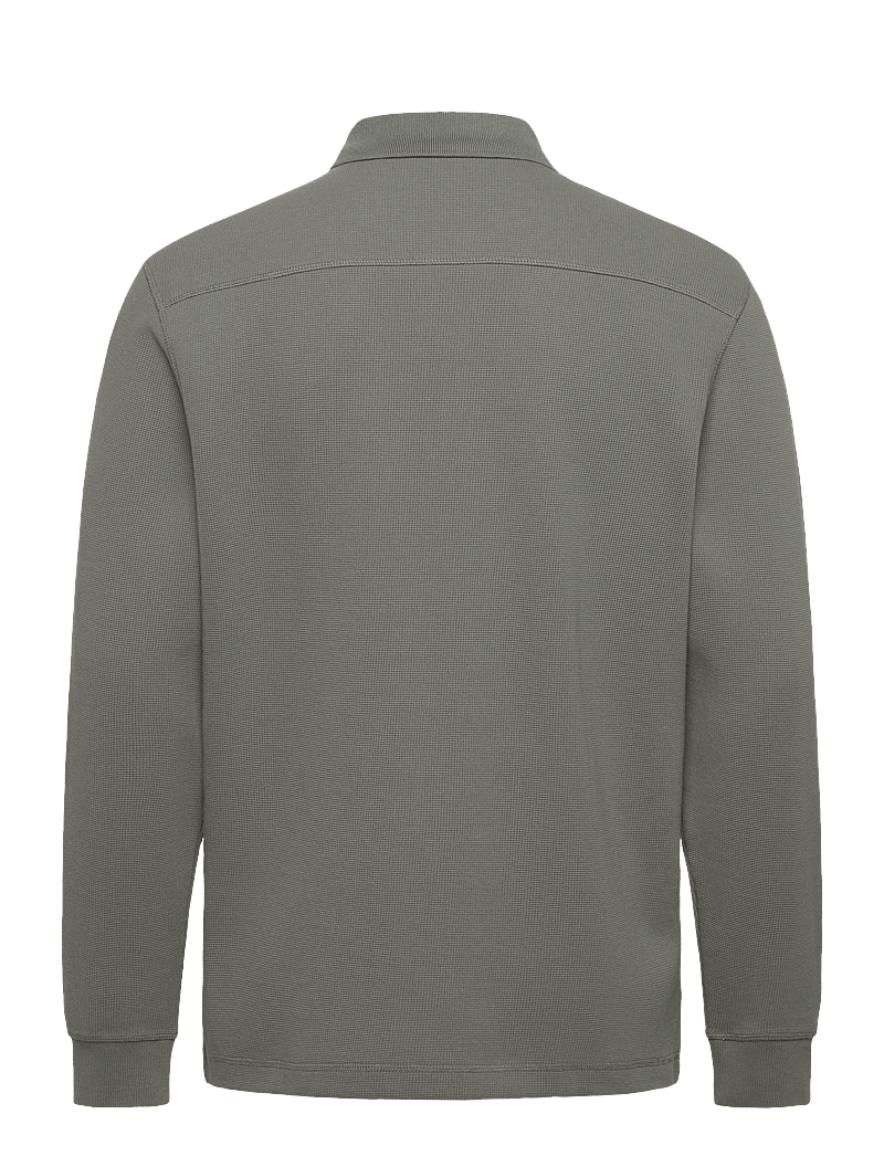 BOSS - Petempestolong - long-sleeved knitted polos - open grey - 2