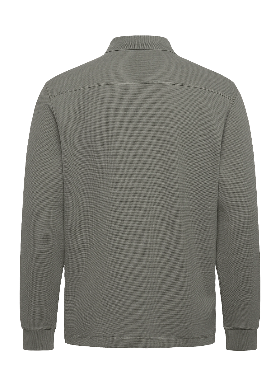 BOSS - Petempestolong - langärmelige gestrickte polohemden - open grey - 2