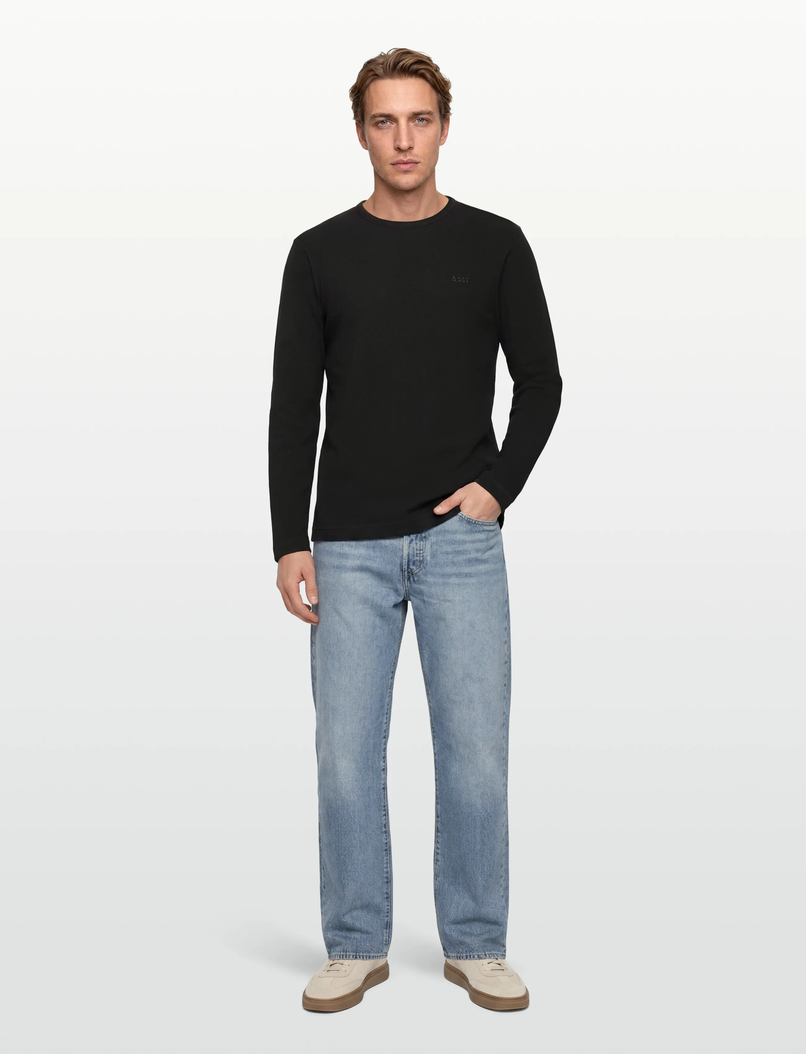 BOSS Tempesto - Tøj - BLACK / black