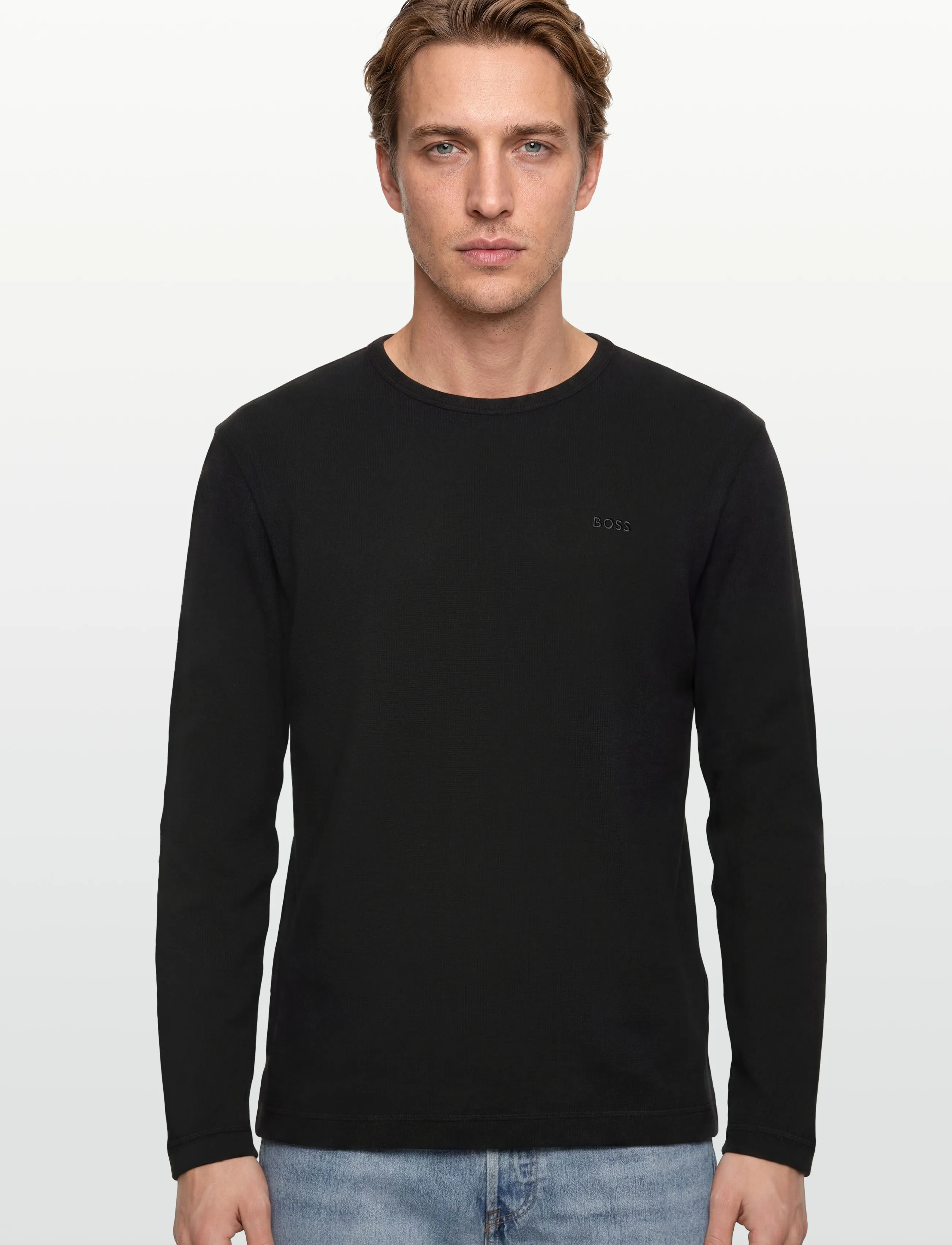 BOSS - Tempesto - stickade basplagg - black - 3
