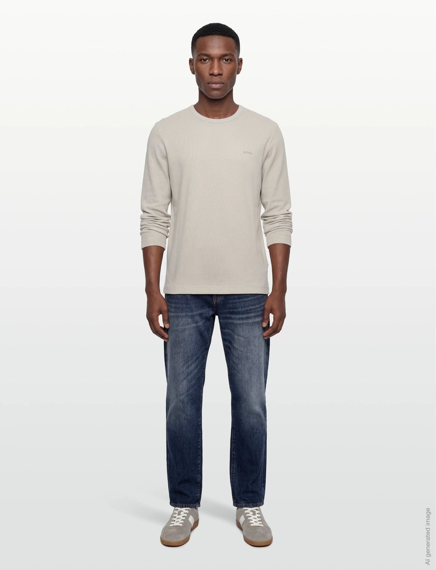 BOSS - Tempesto - langärmelig - open grey - 0